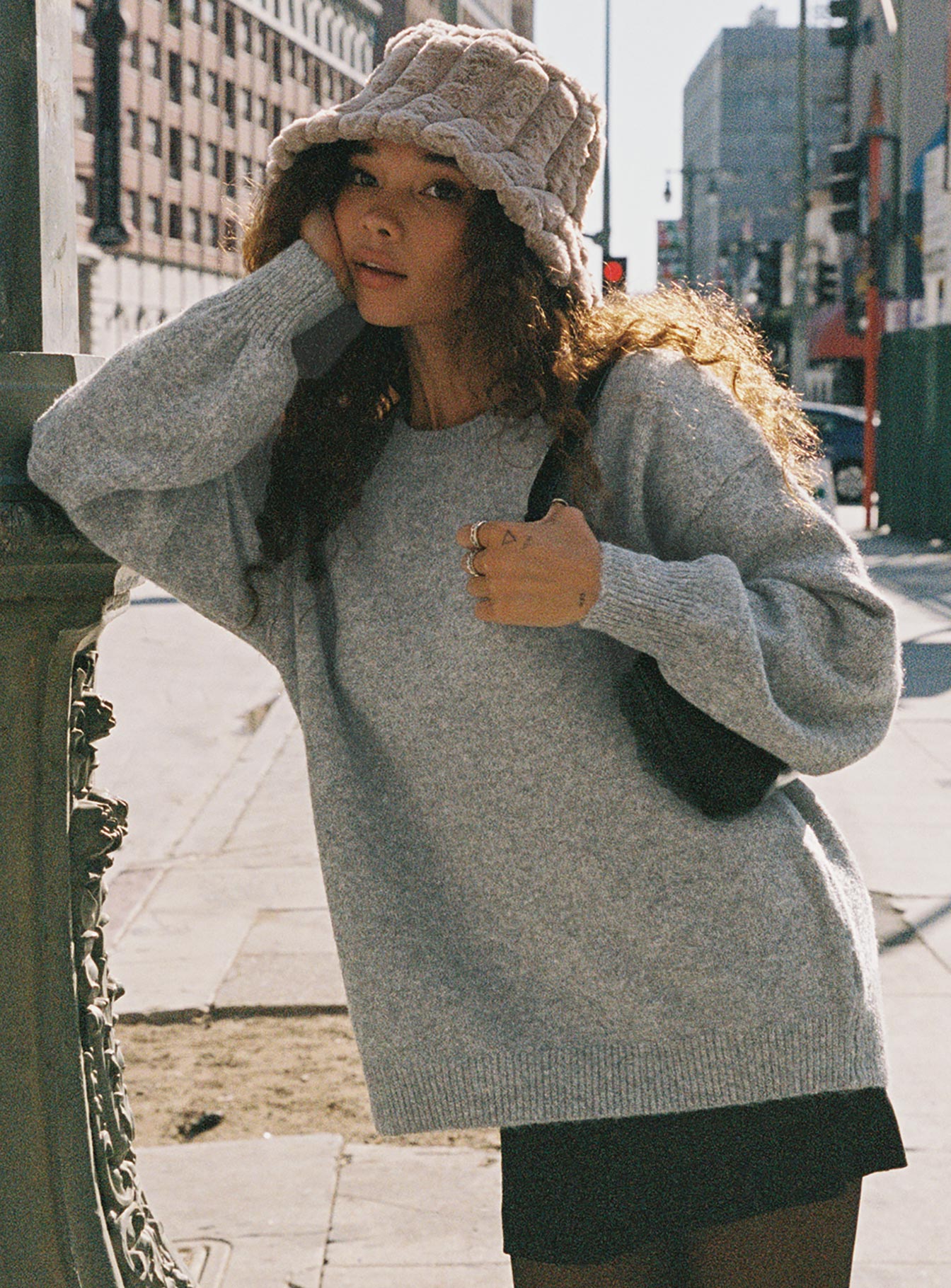 Ryanna Sweater Grey - Image 6