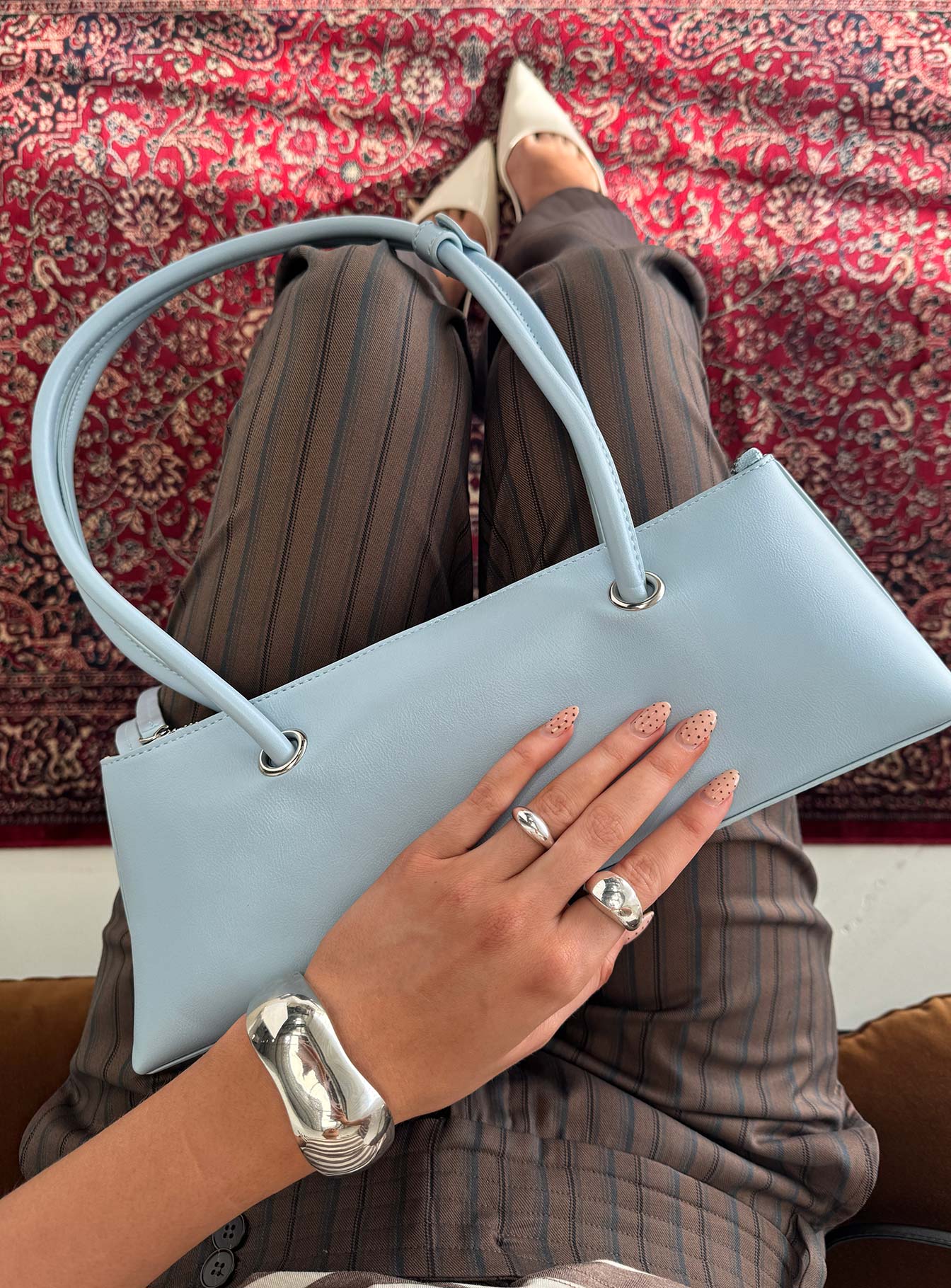 Dreaming Of Me Shoulder Bag Blue - Image 6