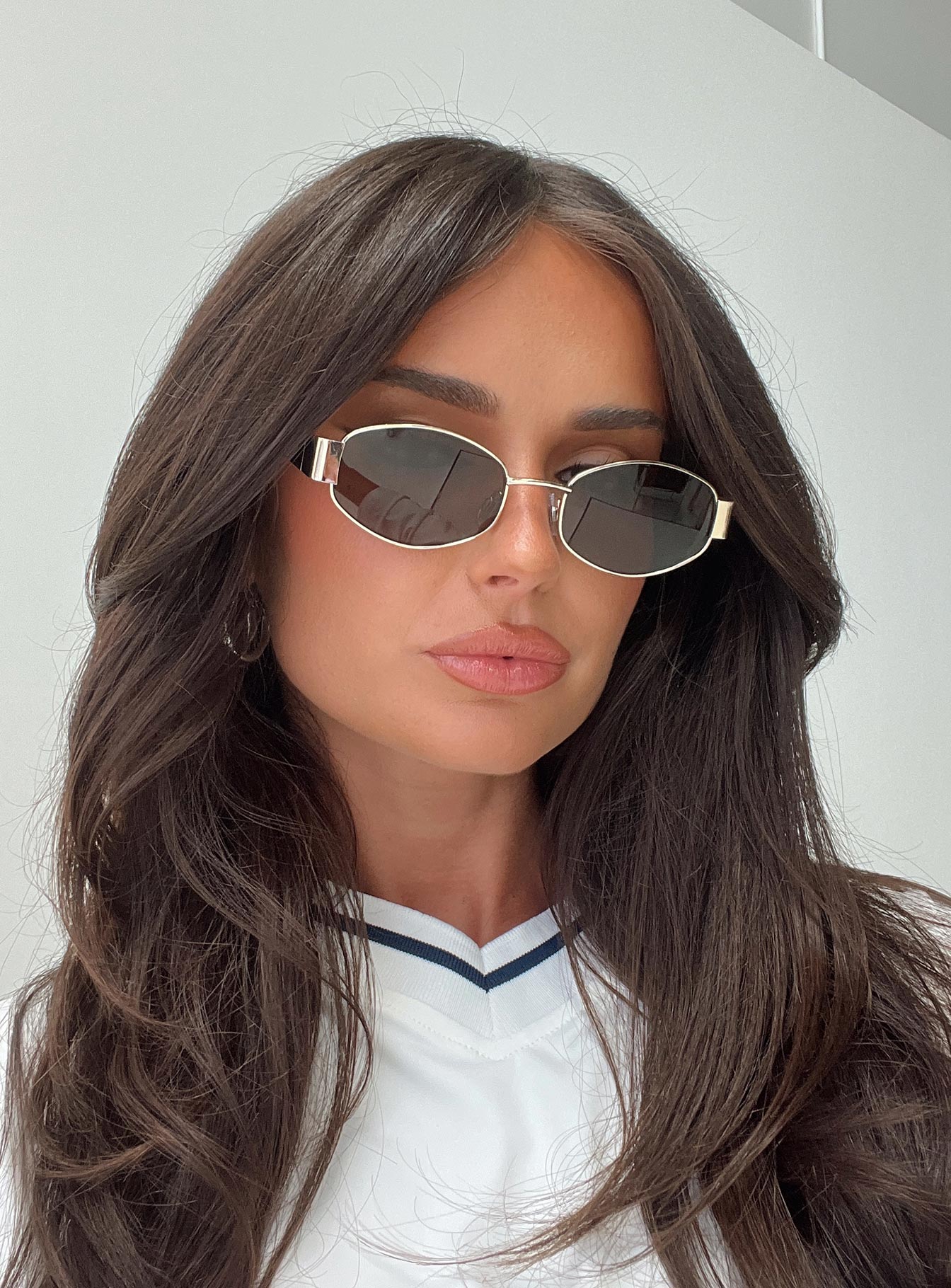 Since New York Sunglasses Gold Brown - Image 5