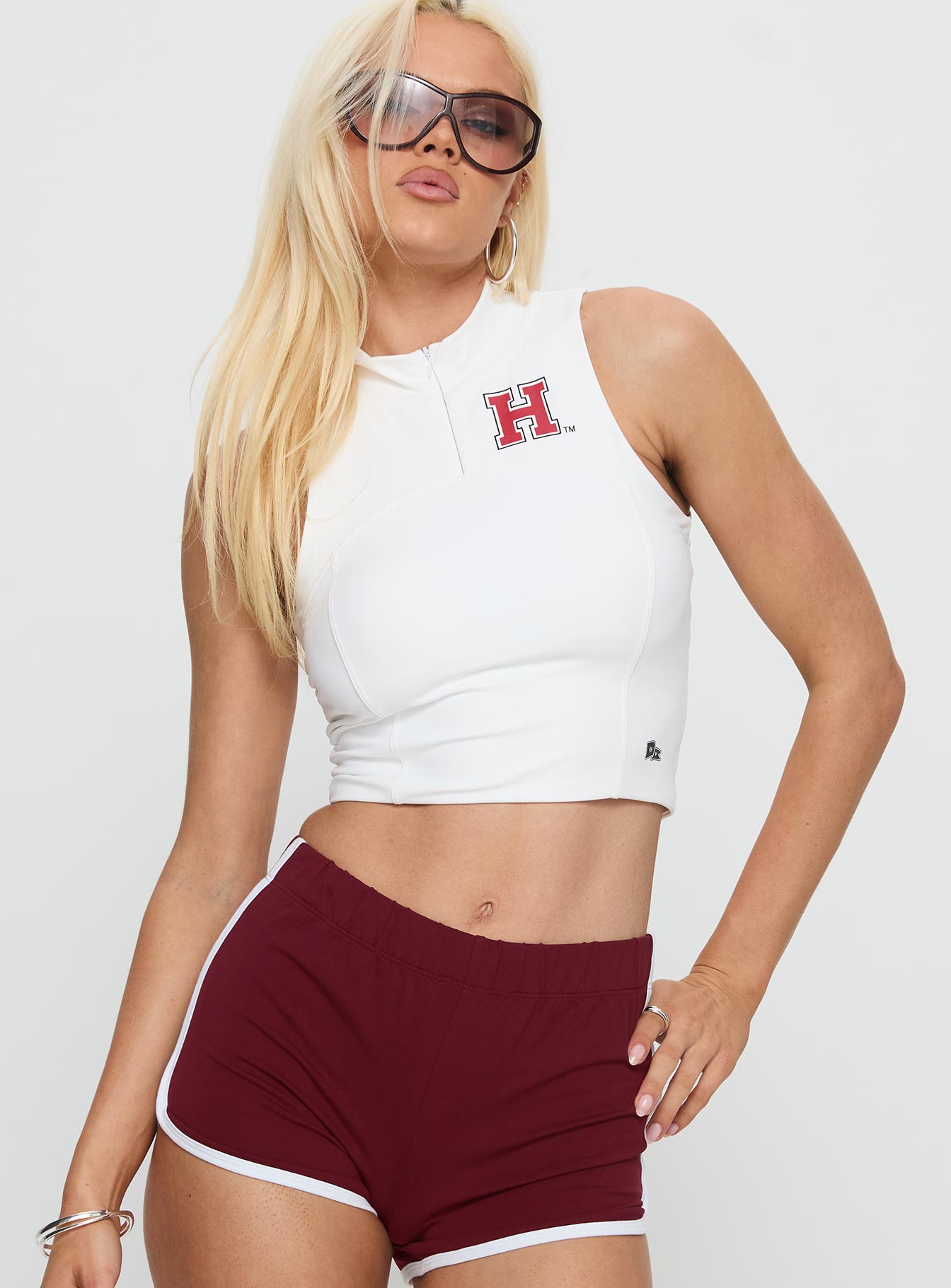Harvard Belle Tank Top White - Image 2