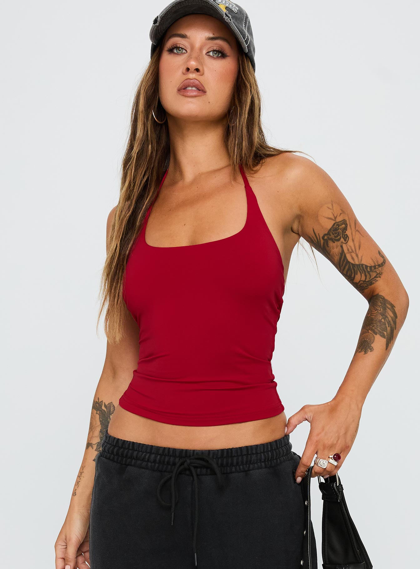 Ezekiel Nylon Top Red - Image 2