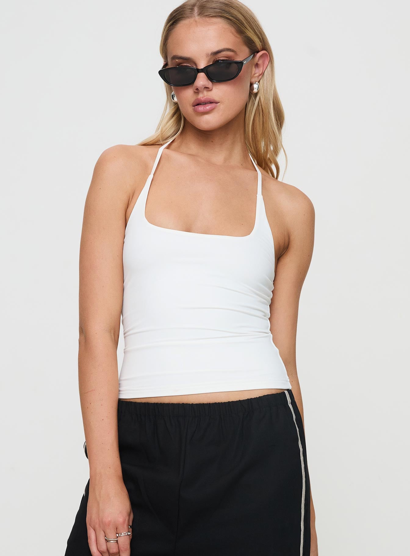 Ezekiel Nylon Top White - Image 3