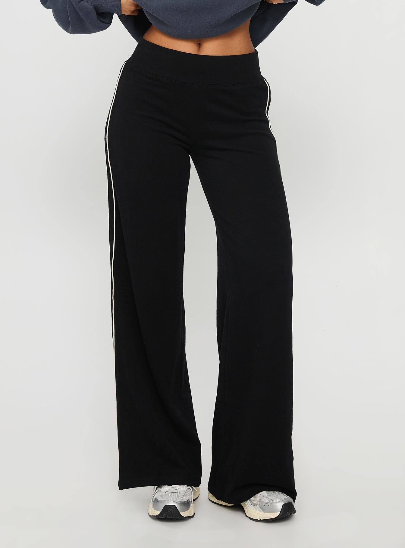 Ascenda Straight Leg Track Pant Black - Image 2