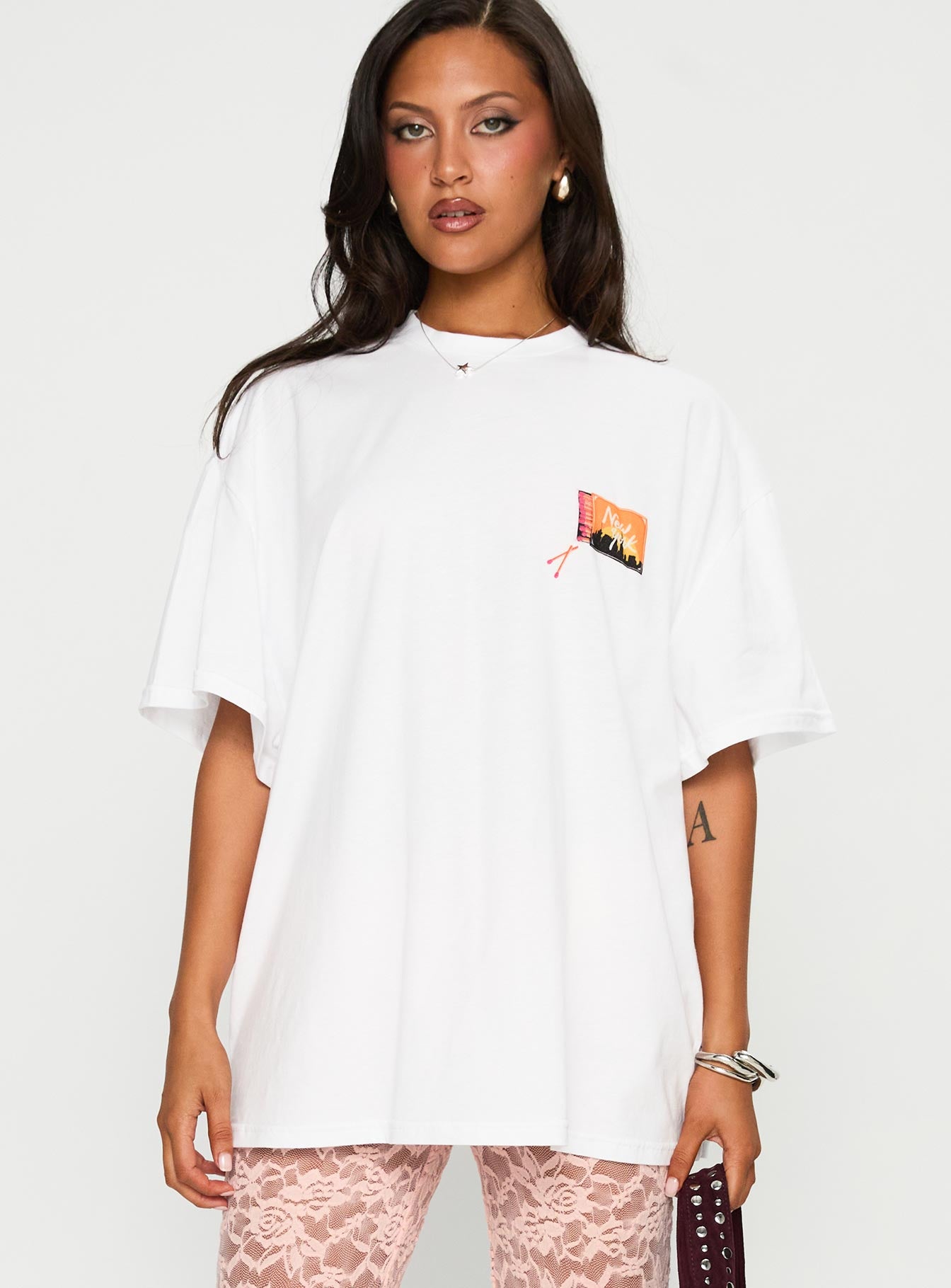 Matchbox Collection Graphic Tee White Multi - Image 2