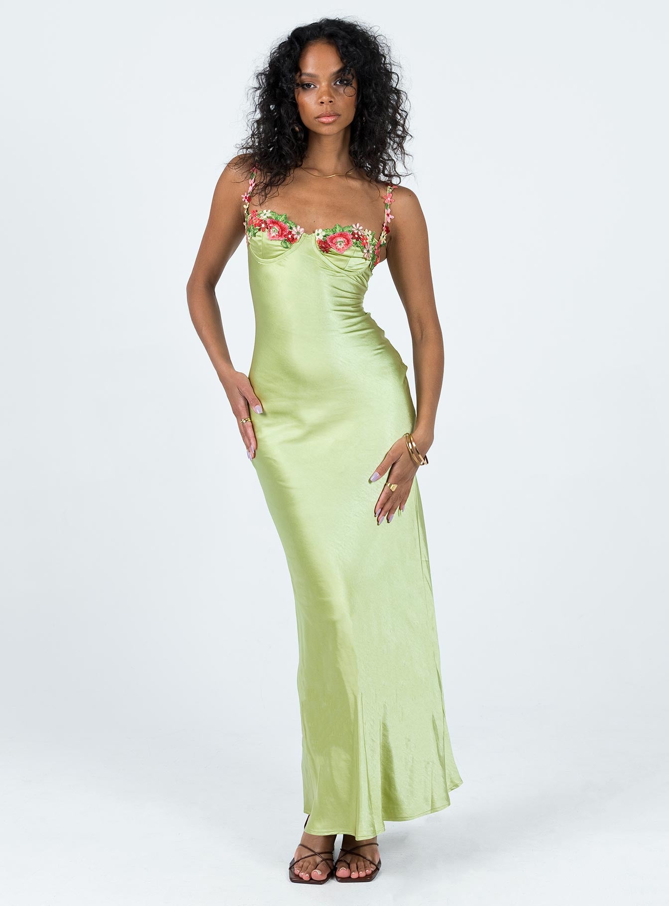Kenzie Maxi Dress Green Lower Impact - Image 4