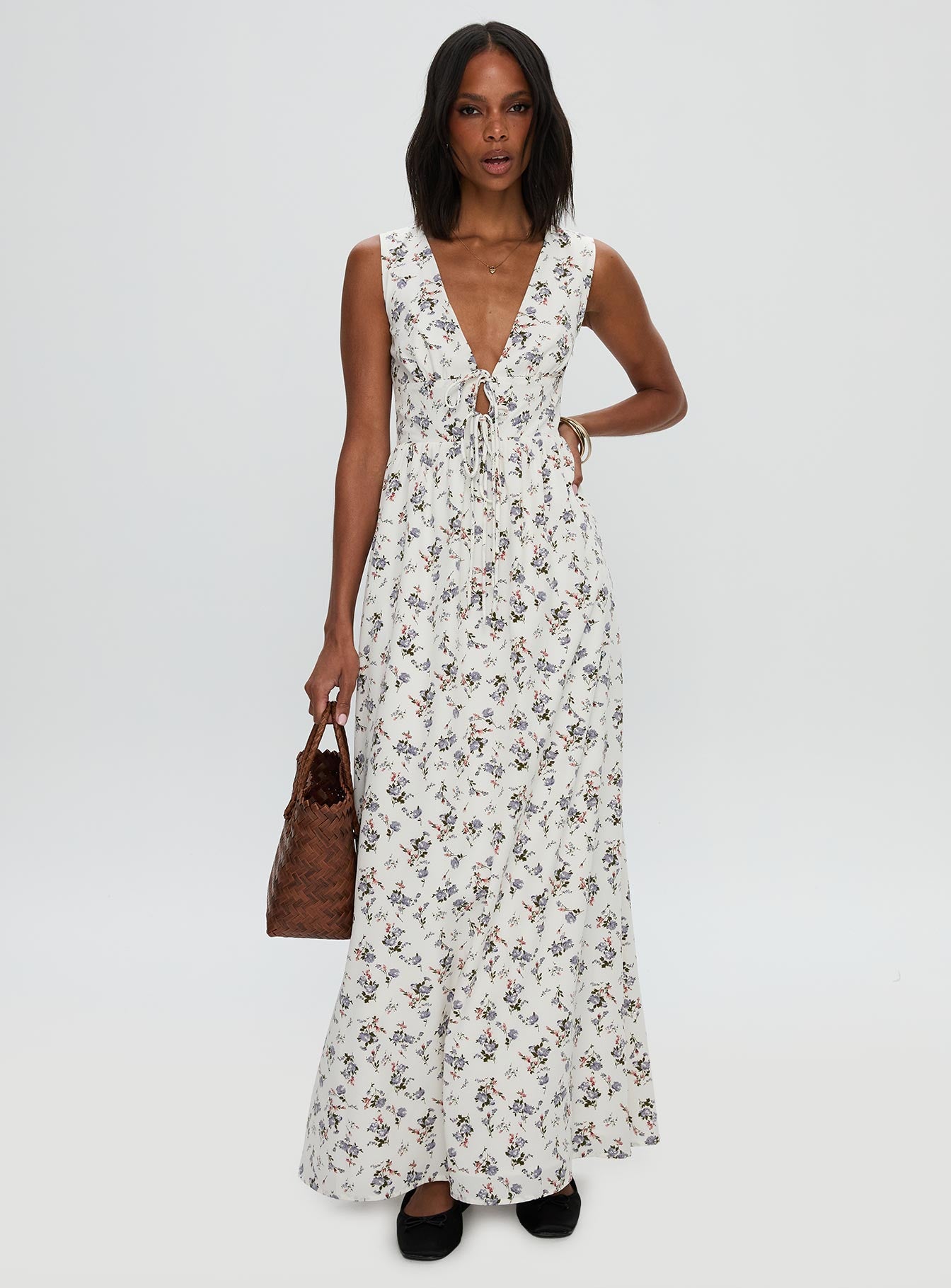 Pokey Maxi Dress Floral Multi - Image 2