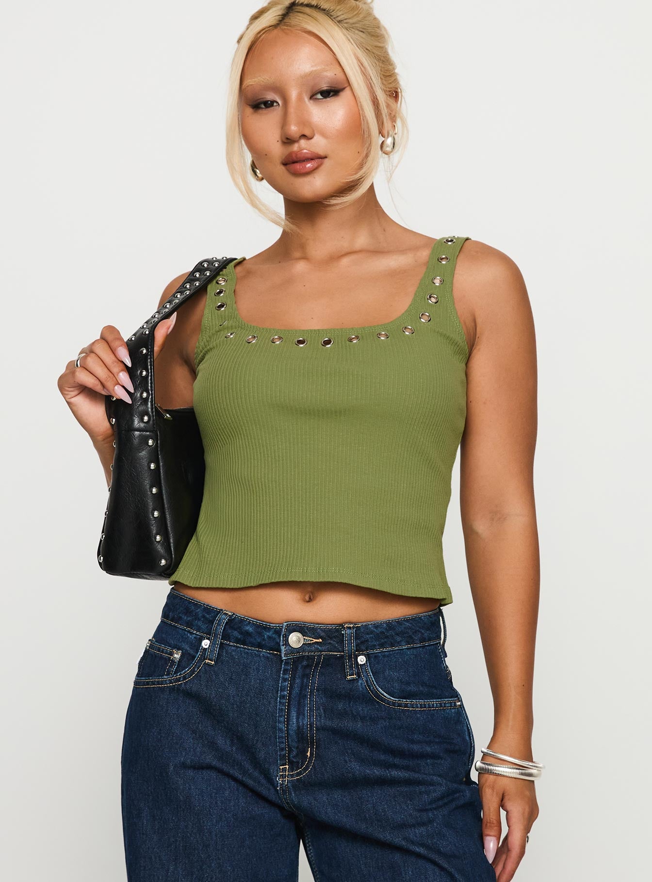 Nobody Like You Top Khaki - Image 2
