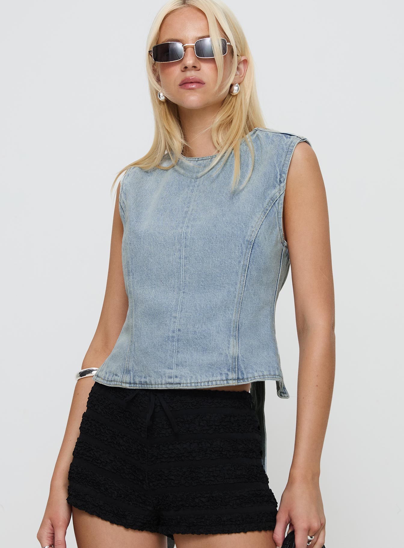Countryside Top Classic Denim - Image 2