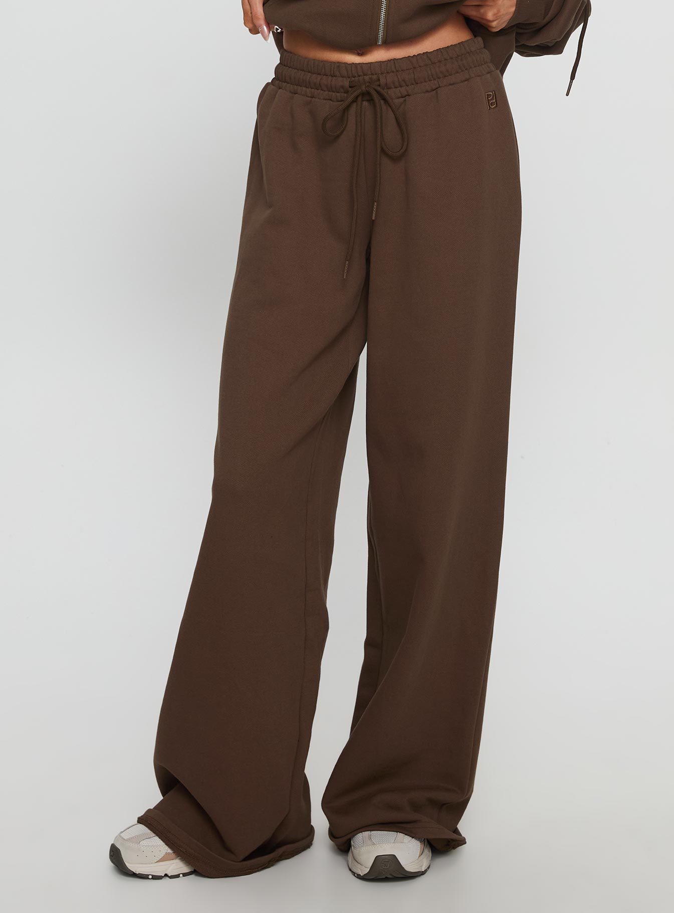 All Day Straight Leg Sweatpants Chocolate Brown - Image 2