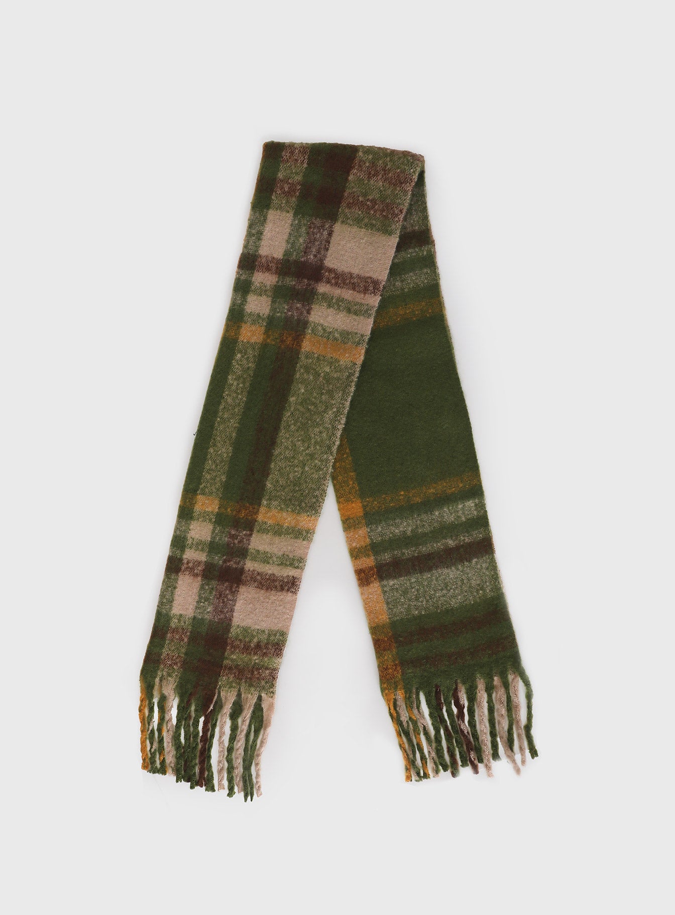 Eunoia Scarf Green Brown - Image 2