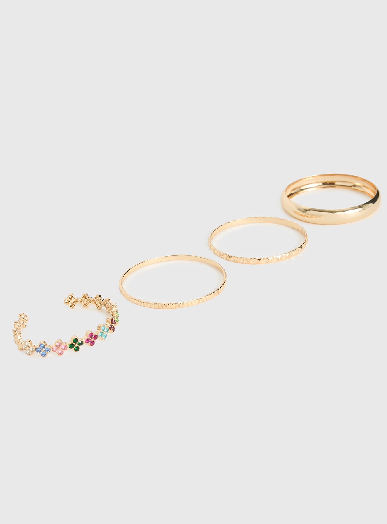 Blame Game Bracelet Set Gold - Image 2