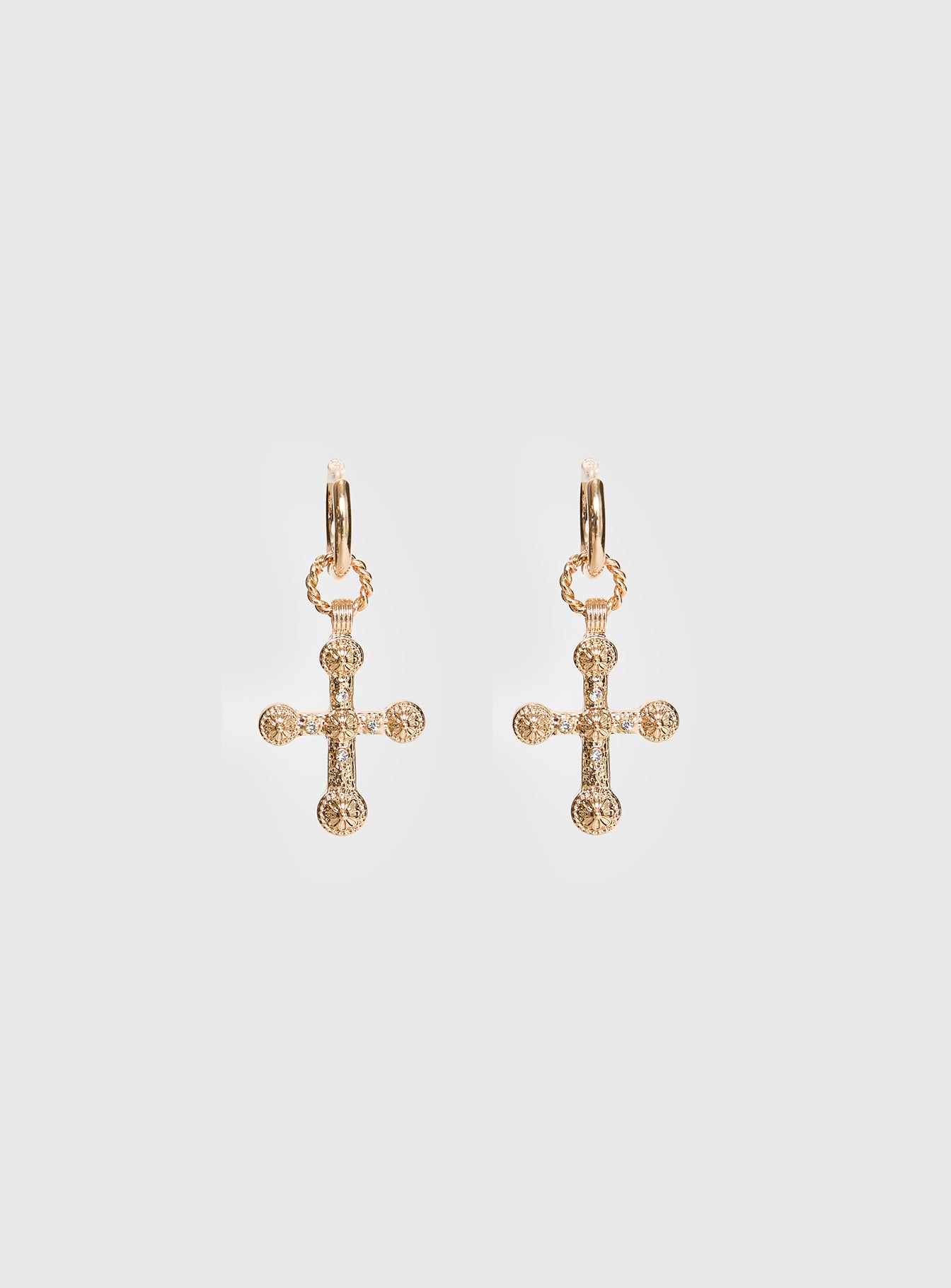 Captivated Earrings Gold - Image 2