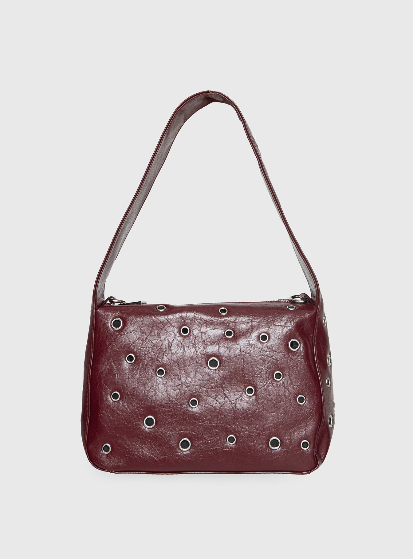 Dream Came True Eyelet Shoulder Bag Cherry - Image 2