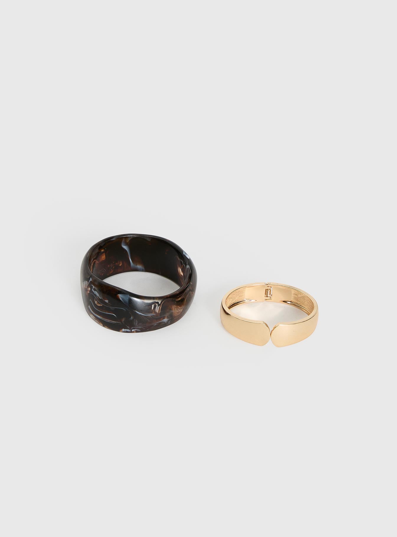Toni Resin Cuff Pack Brown Gold - Image 2