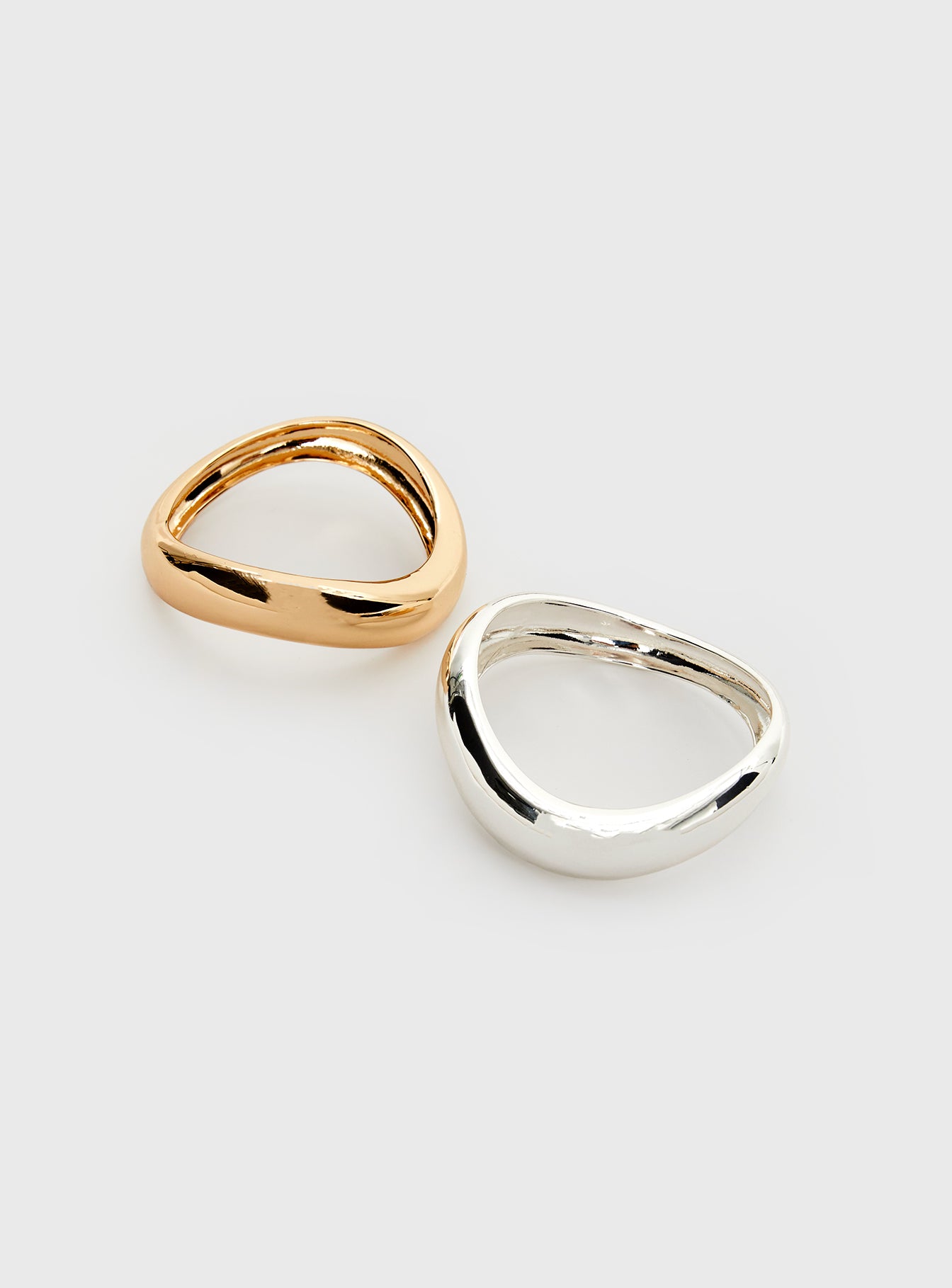 Softer Side Bangle Pack Silver Gold - Image 2