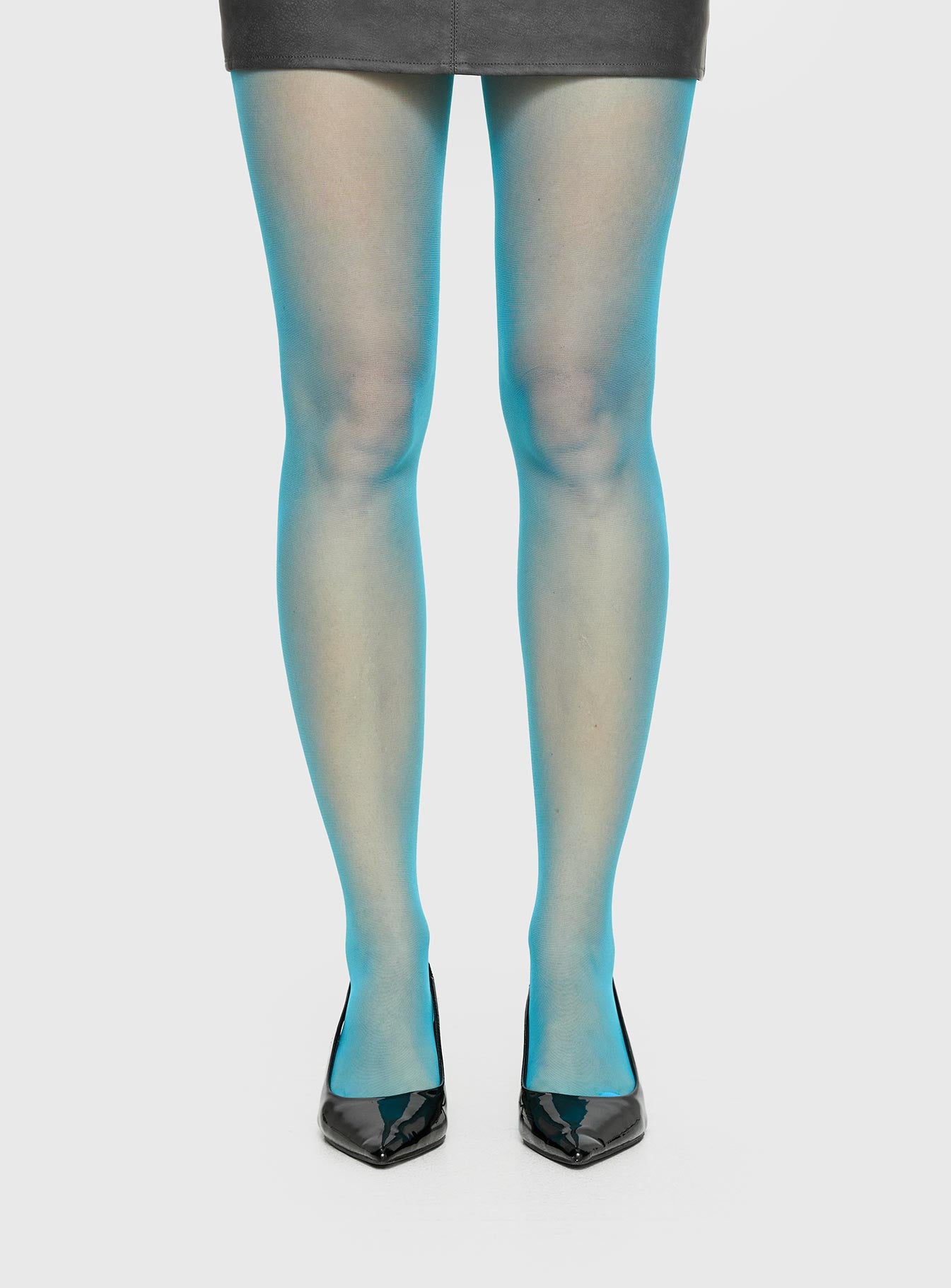Elowenn Sheer Tights Blue - Image 2