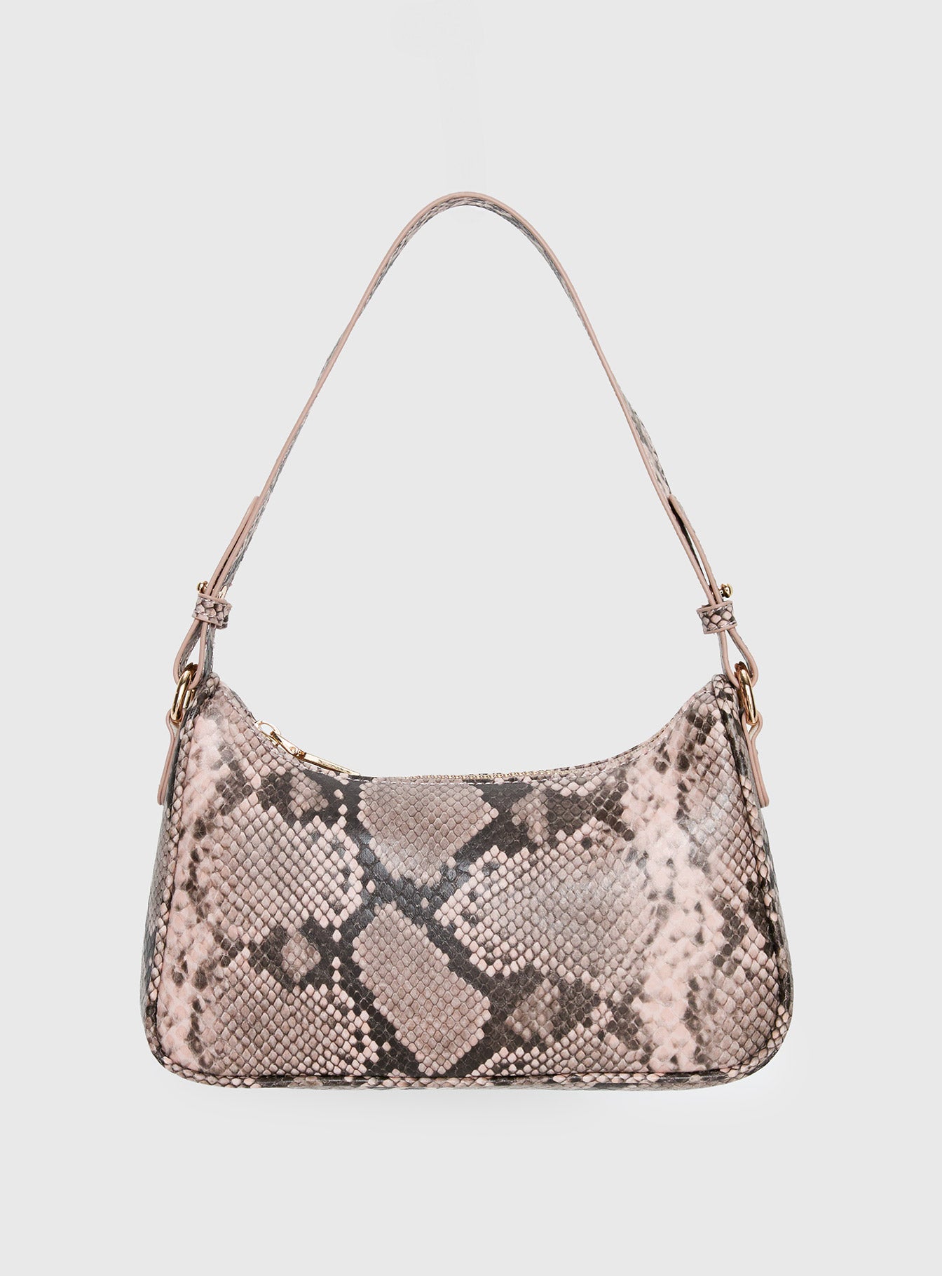 Jaxen Shoulder Bag Pink Snake - Image 2