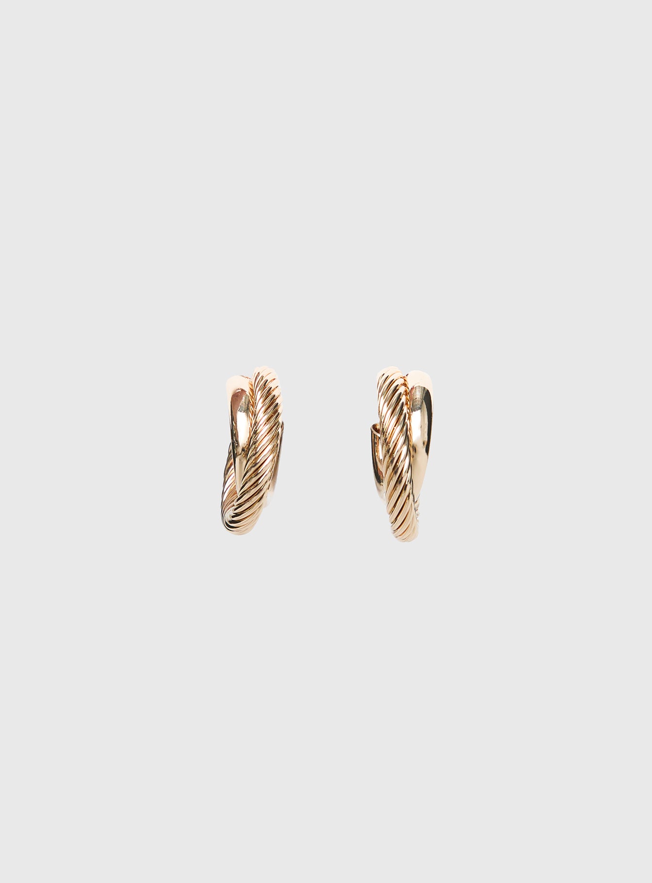 Aster Layered Hoops Gold - Image 2