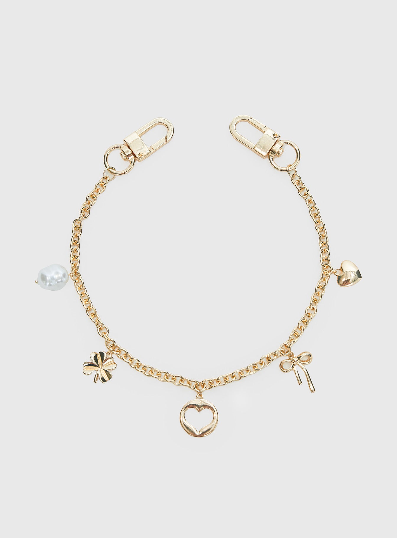 Lucky Charm Bag Charm Gold - Image 2