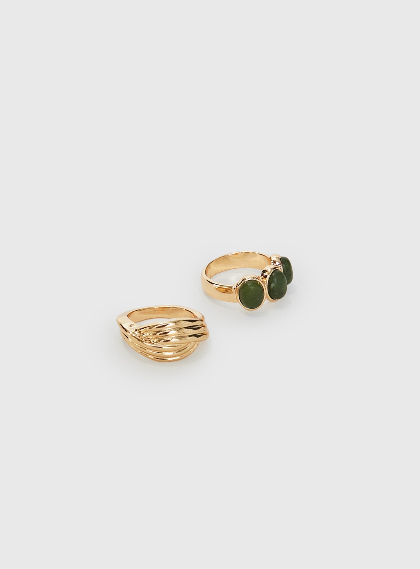 Everlong Ring Set Gold - Image 2