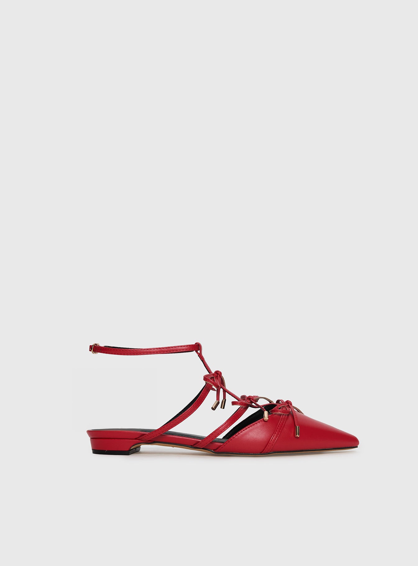 Ballet Club Flats Red - Image 2
