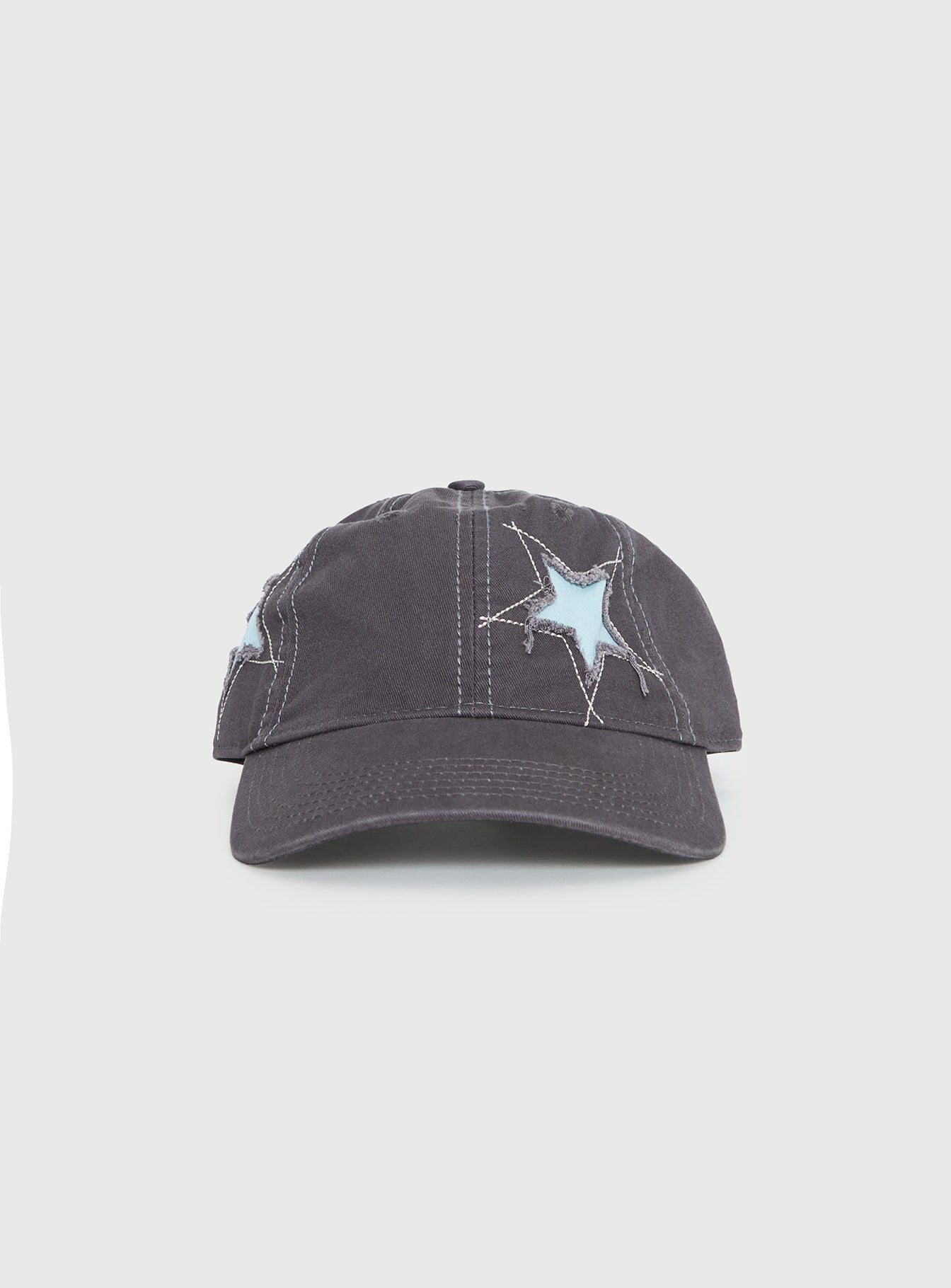Cultivate Star Detail Cap Grey Blue - Image 2