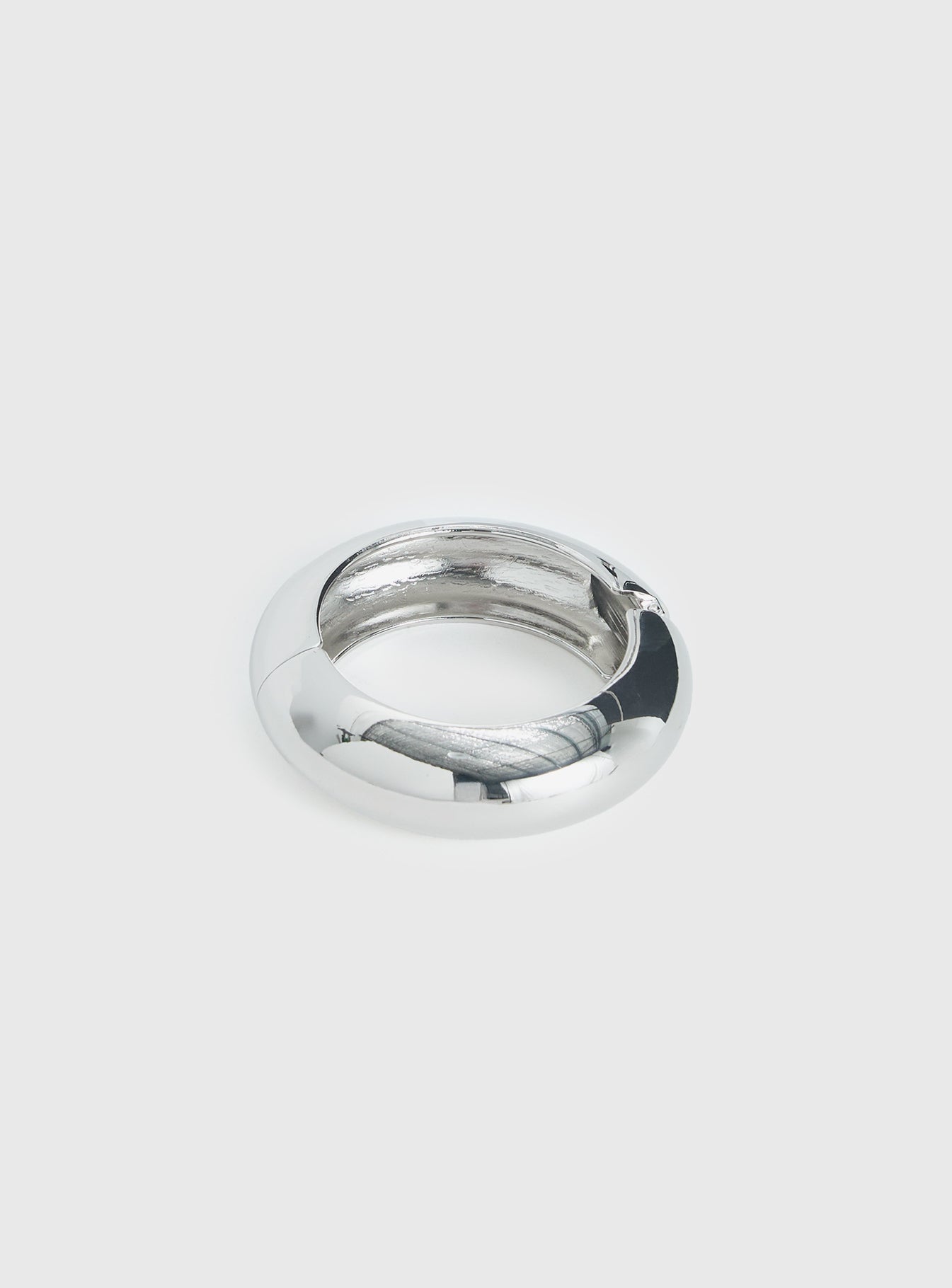 Eliya Chunky Bracelet Silver - Image 2