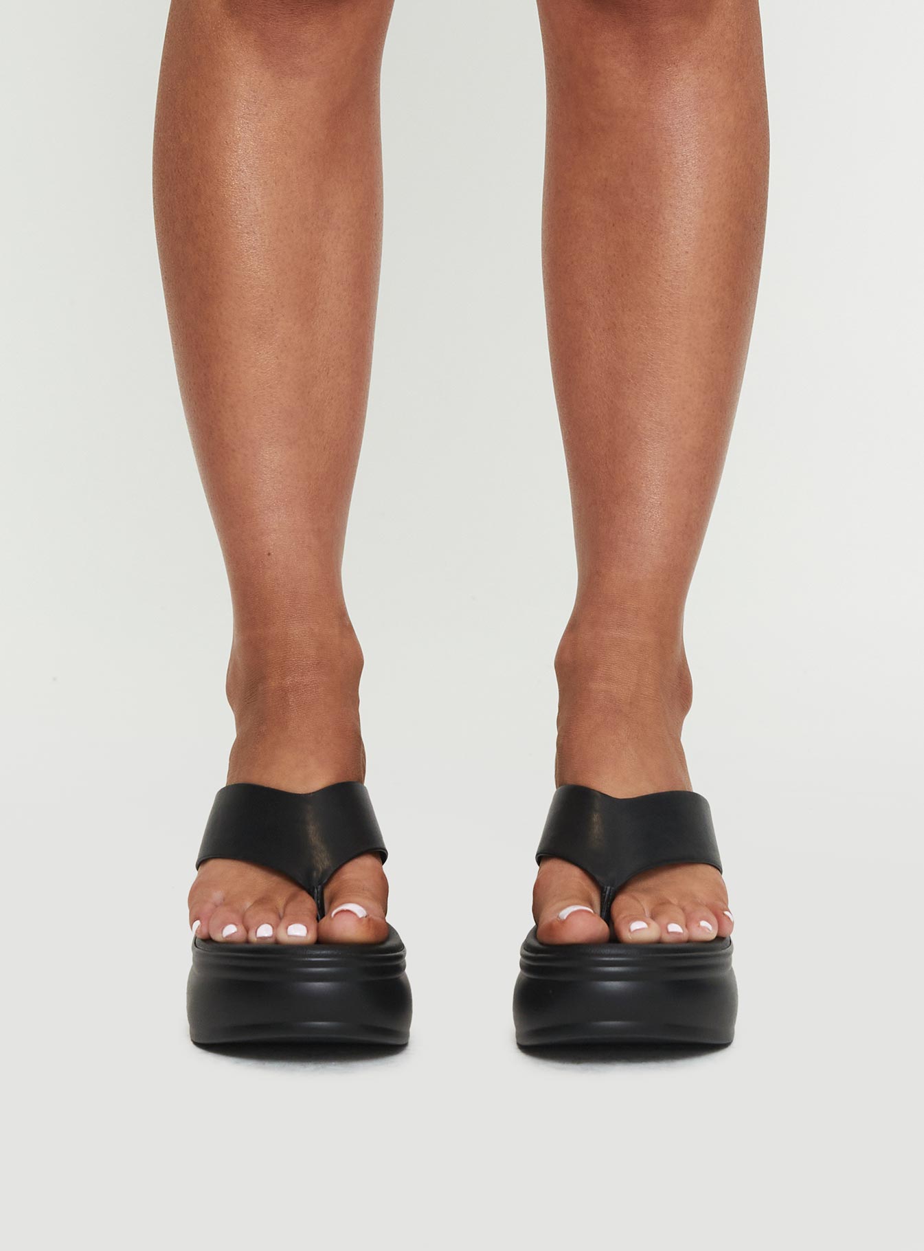 Katya Platform Heels Black - Image 2