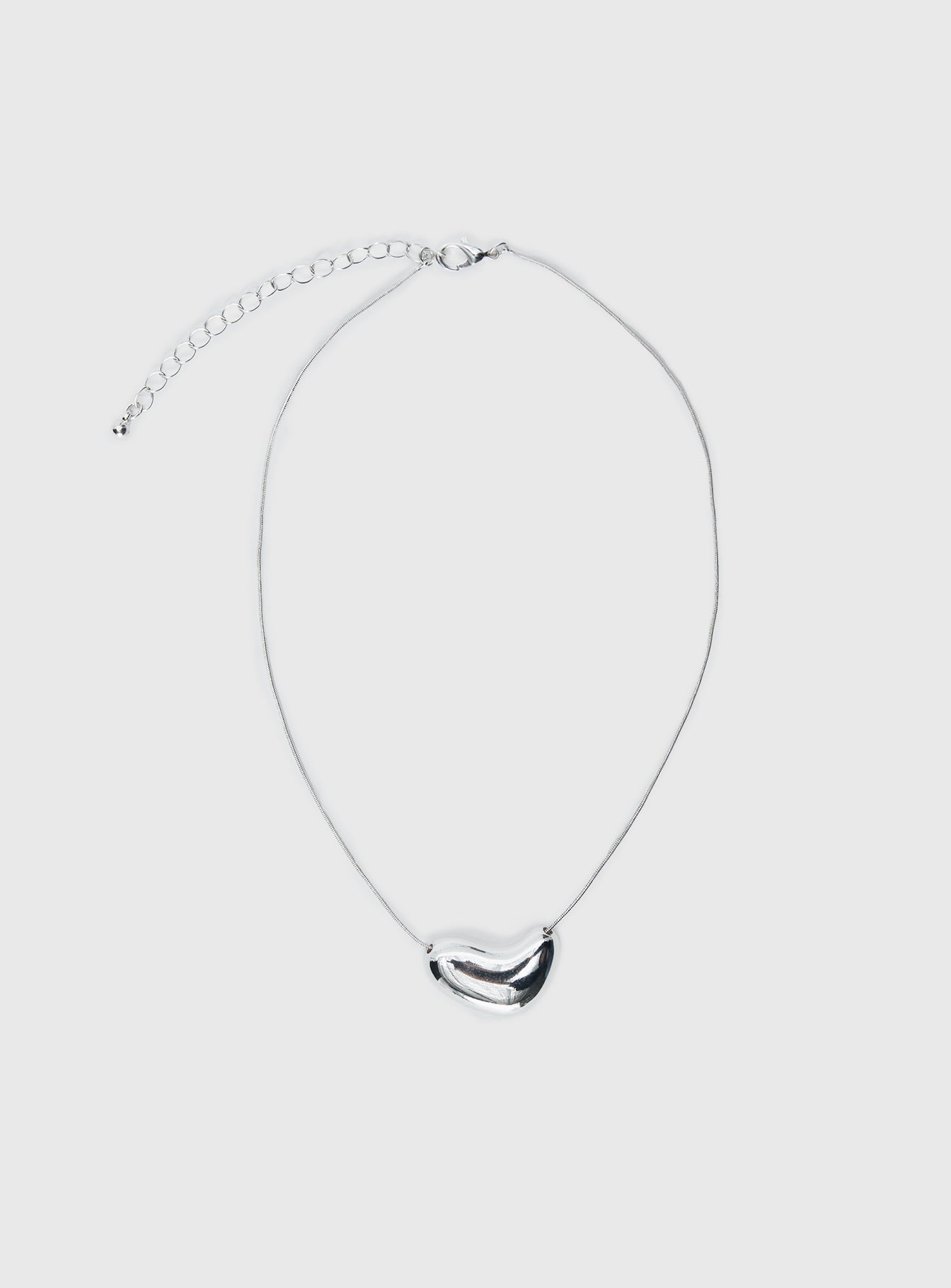 Noteworthy Pendant Necklace Silver - Image 2