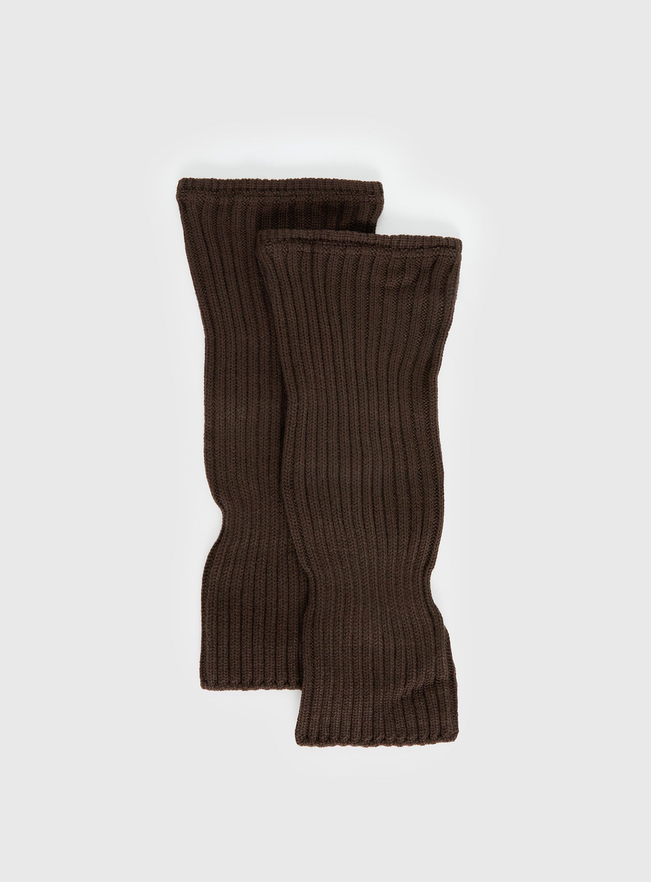 Past And Present Ribbed Socks Brown - Image 2