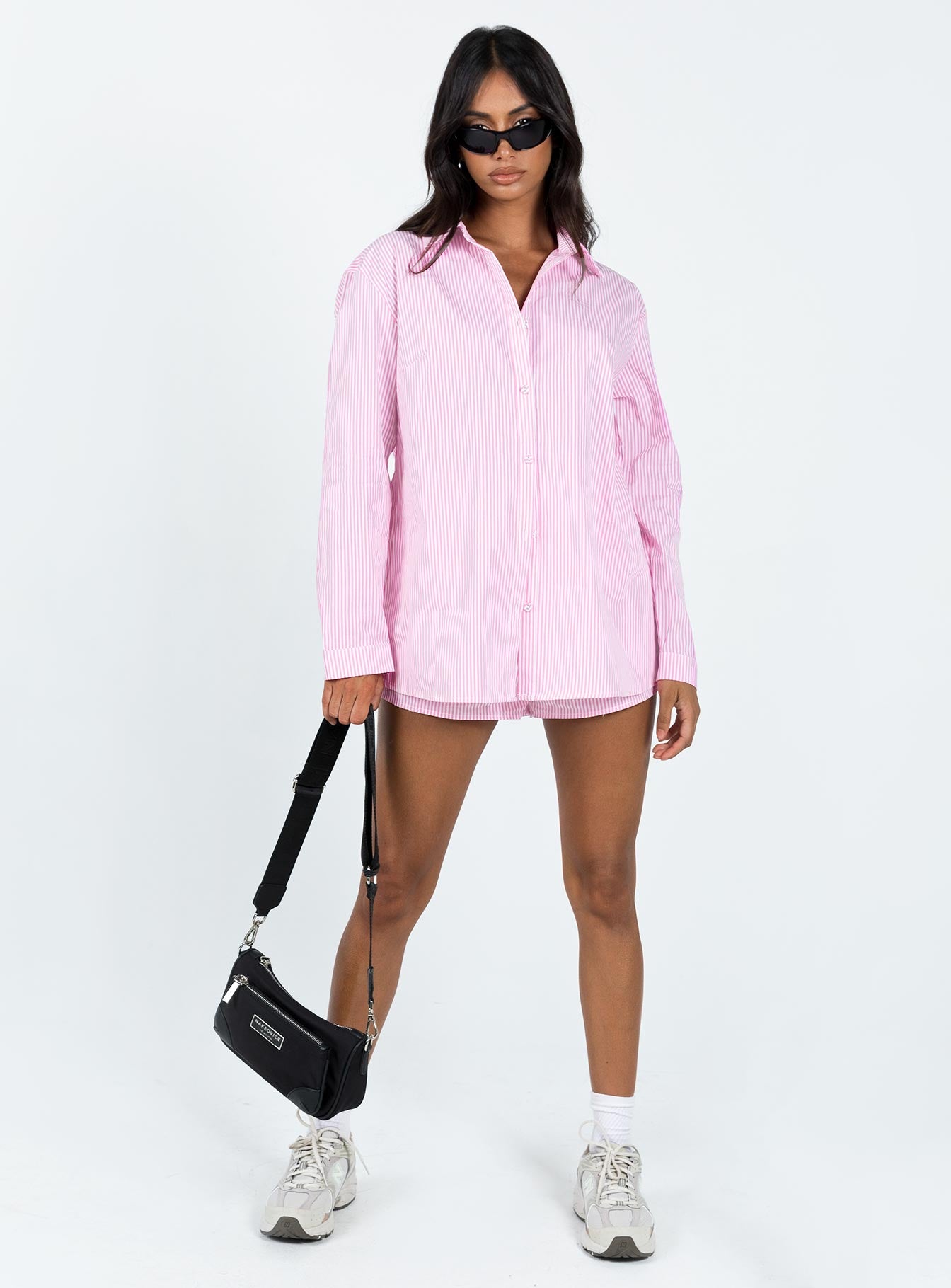 The Chloe Set Pink Stripe Lower Impact - Image 3