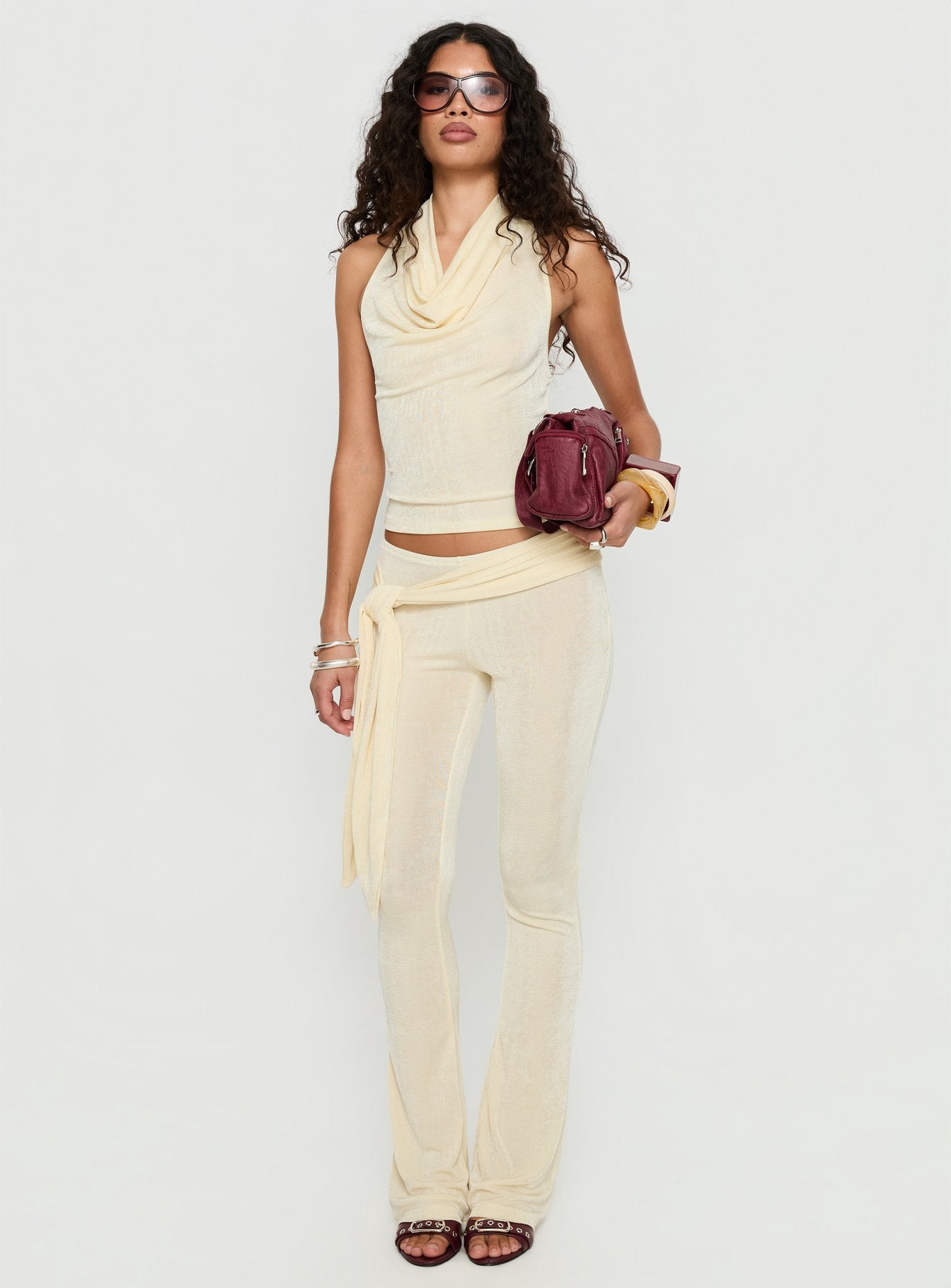 Heritage Halter Top Lemontini - Image 3
