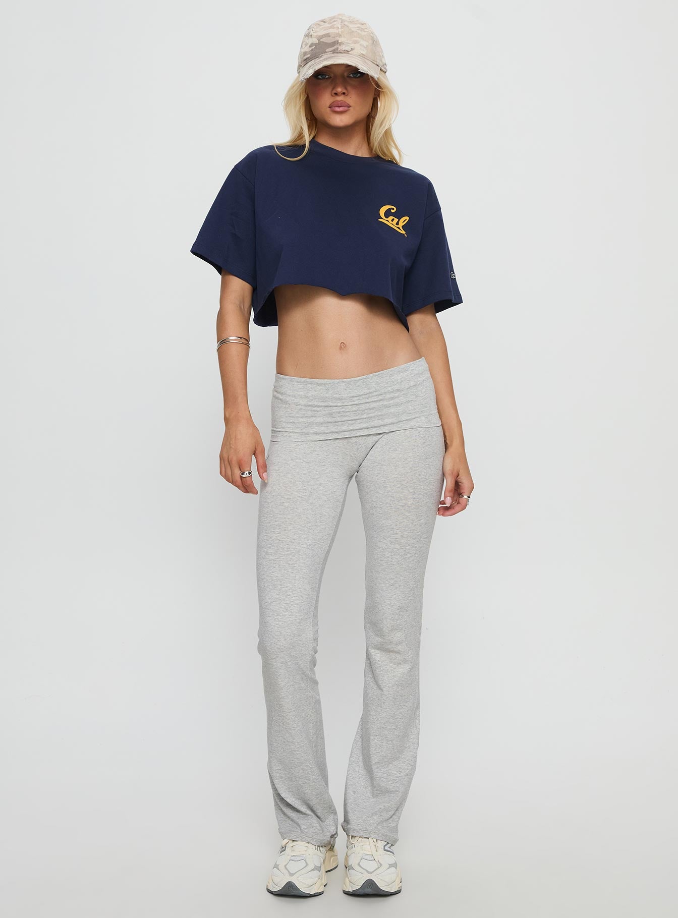 Uc Berkeley Foldover Pants Grey - Image 3
