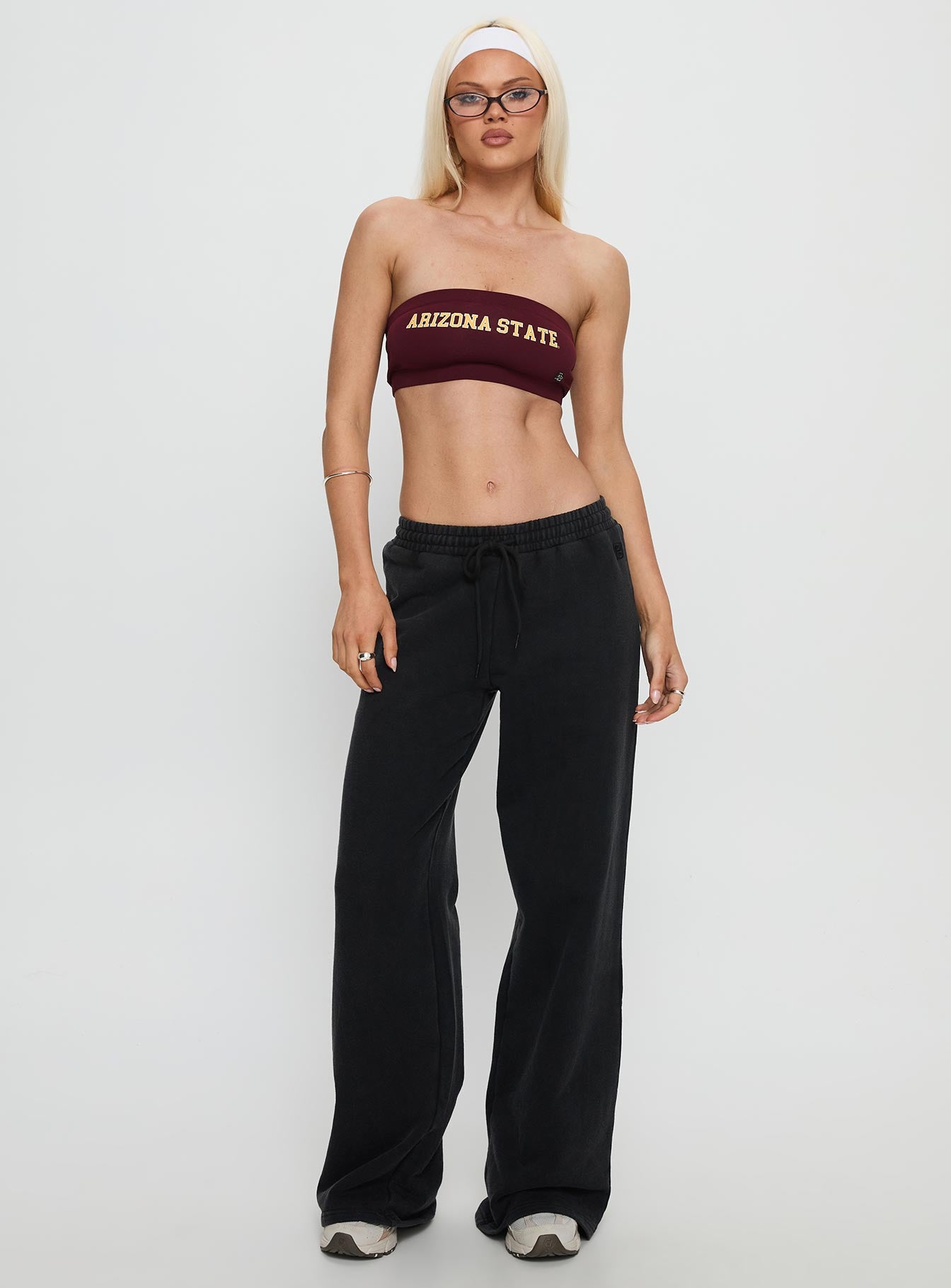 Asu Bandeau Top Maroon - Image 3