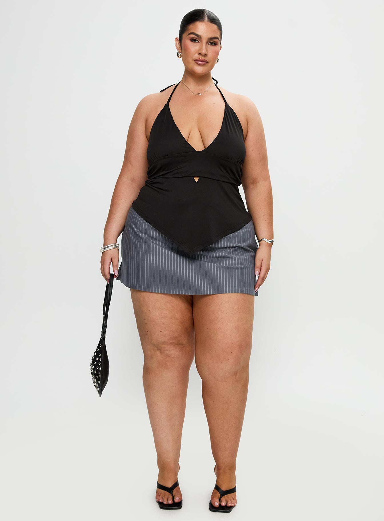 Averee Halter Top Black Curve - Image 3