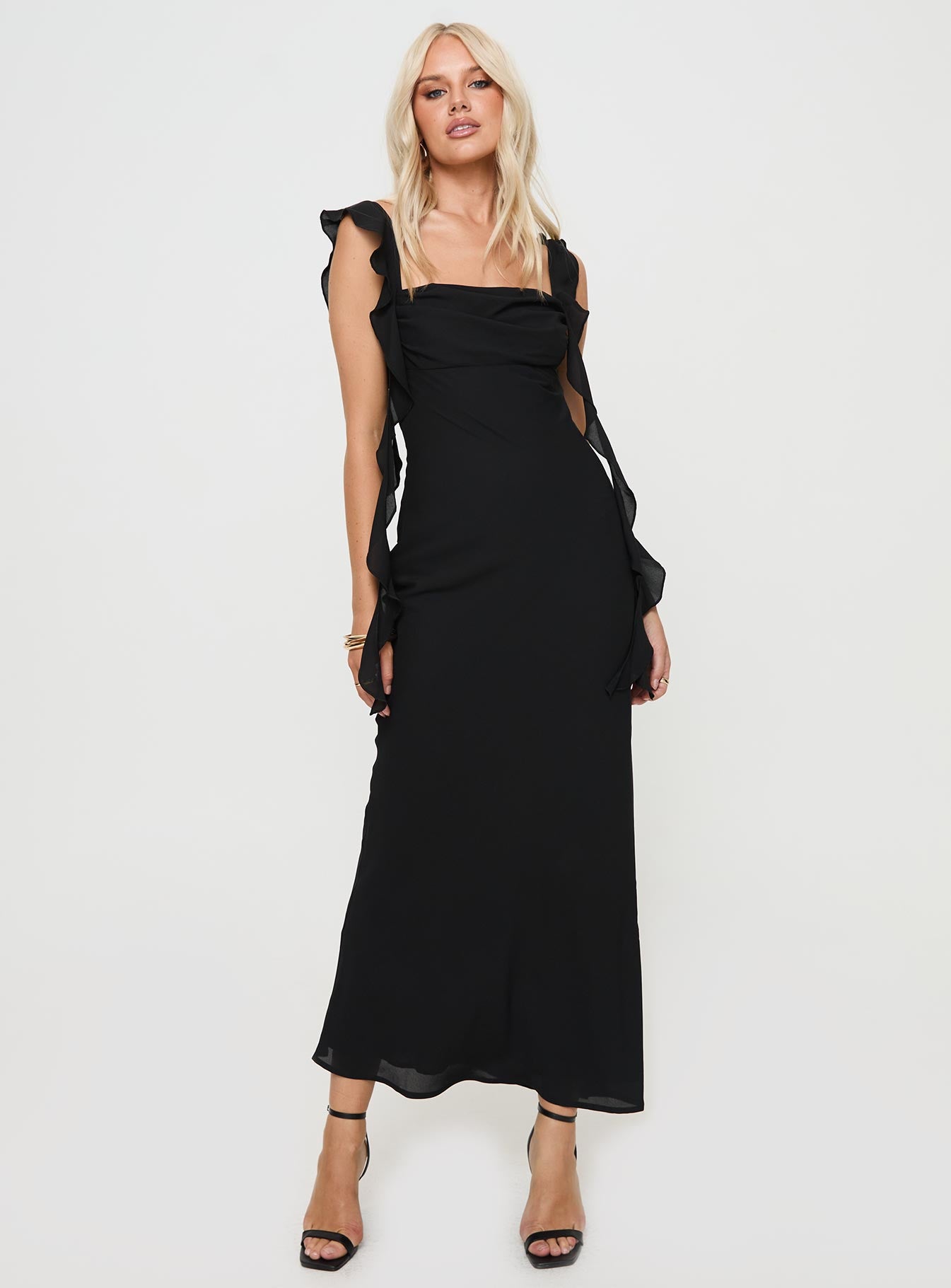 Lanai Maxi Dress Black - Image 3