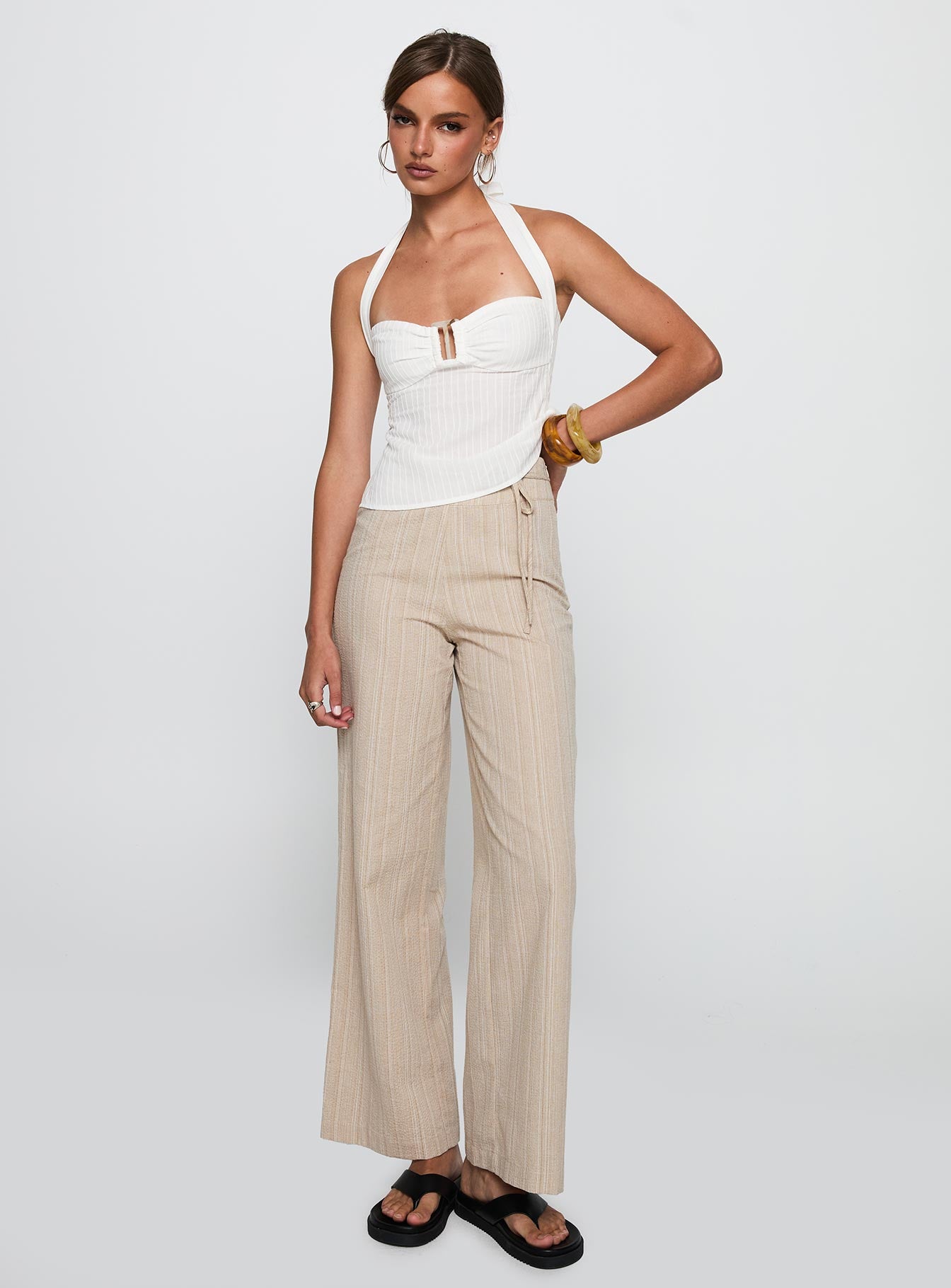 Isabetta Halter Top White - Image 3