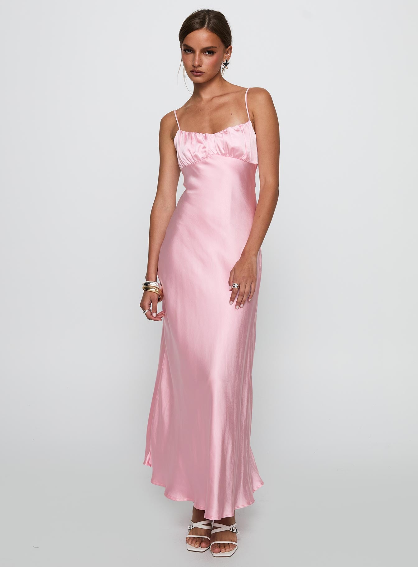 Penelopi Maxi Dress Pink - Image 3
