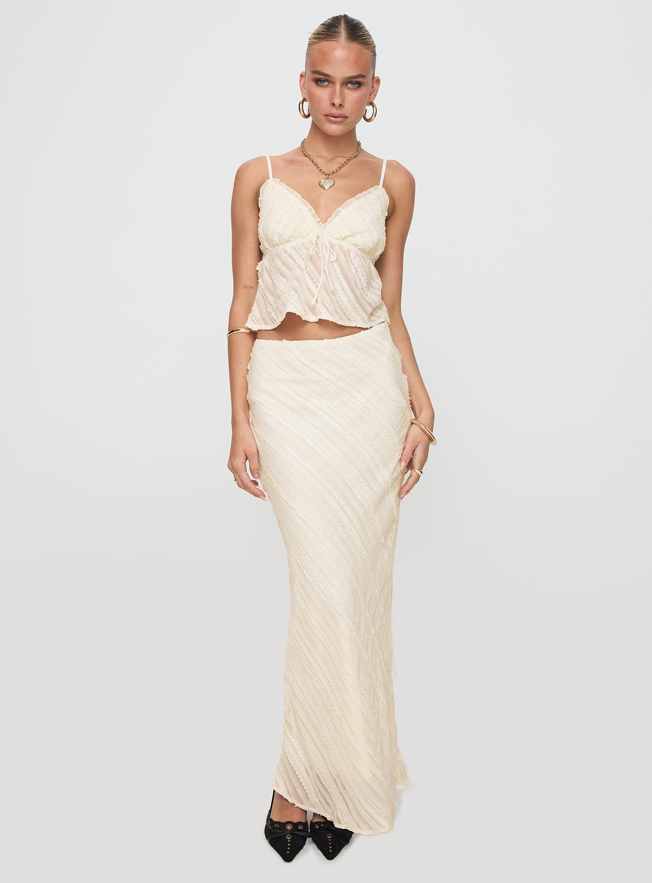 Jacintha Top Cream - Image 3