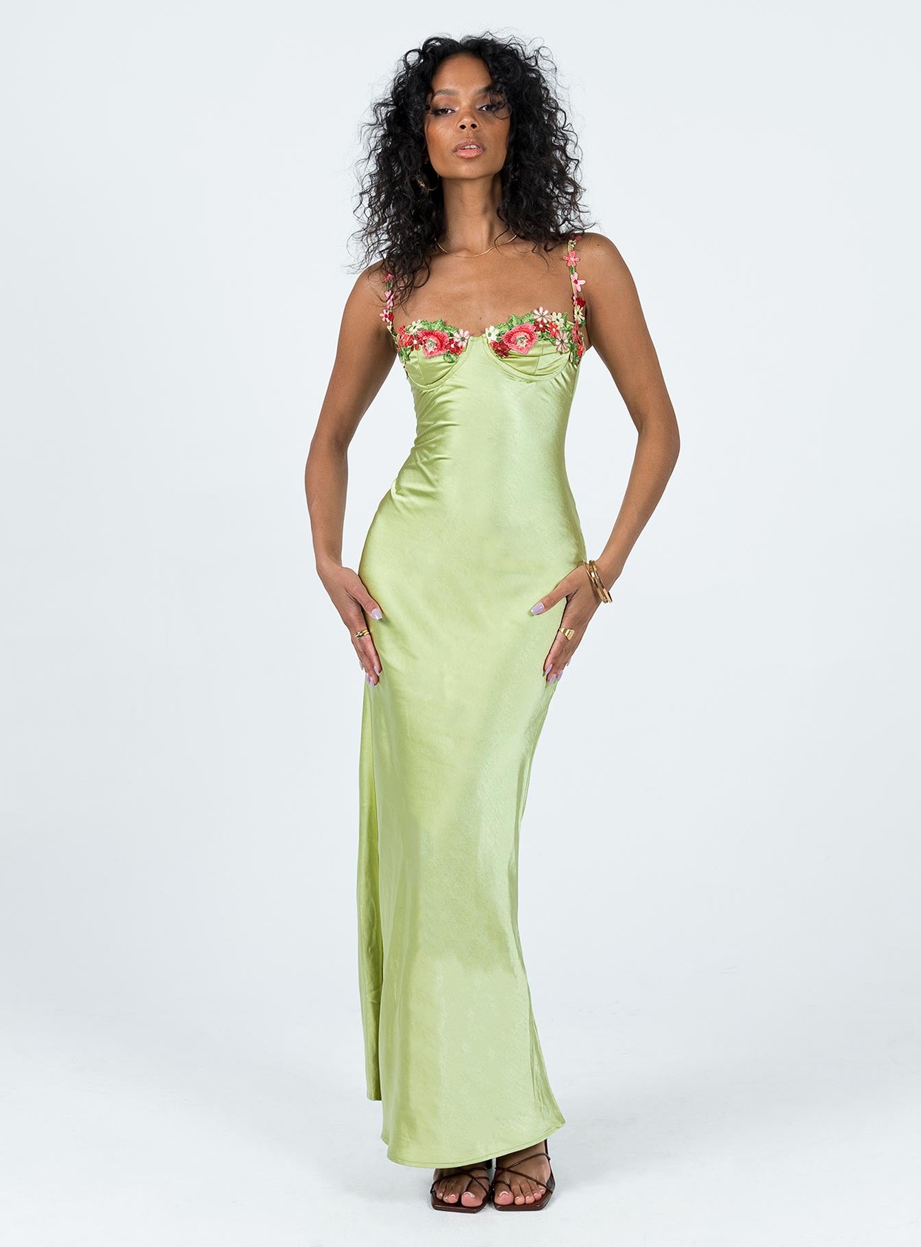 Kenzie Maxi Dress Green Lower Impact - Image 5