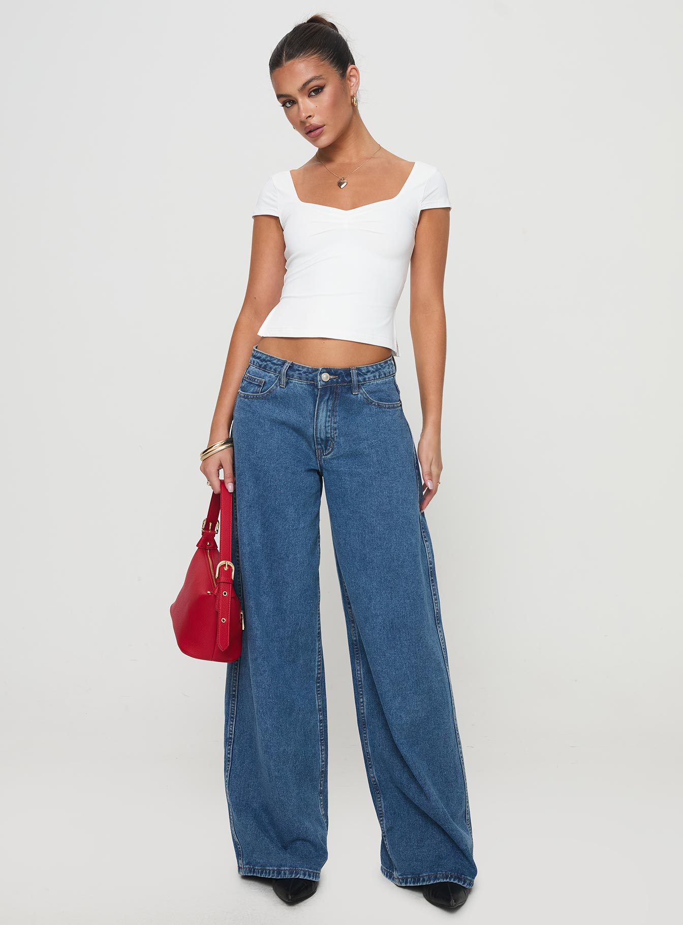 Rehna Short Sleeve Top White - Image 3