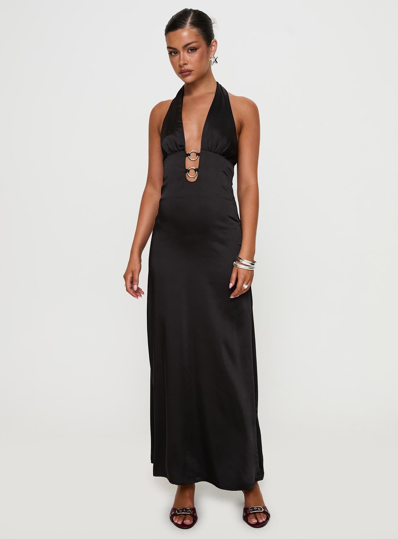 Fortress Maxi Dress Black - Image 3