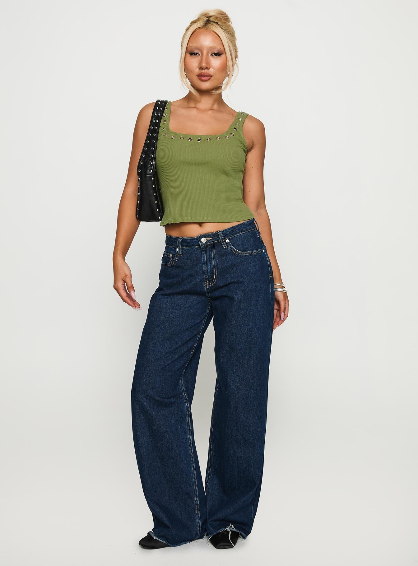 Nobody Like You Top Khaki - Image 3