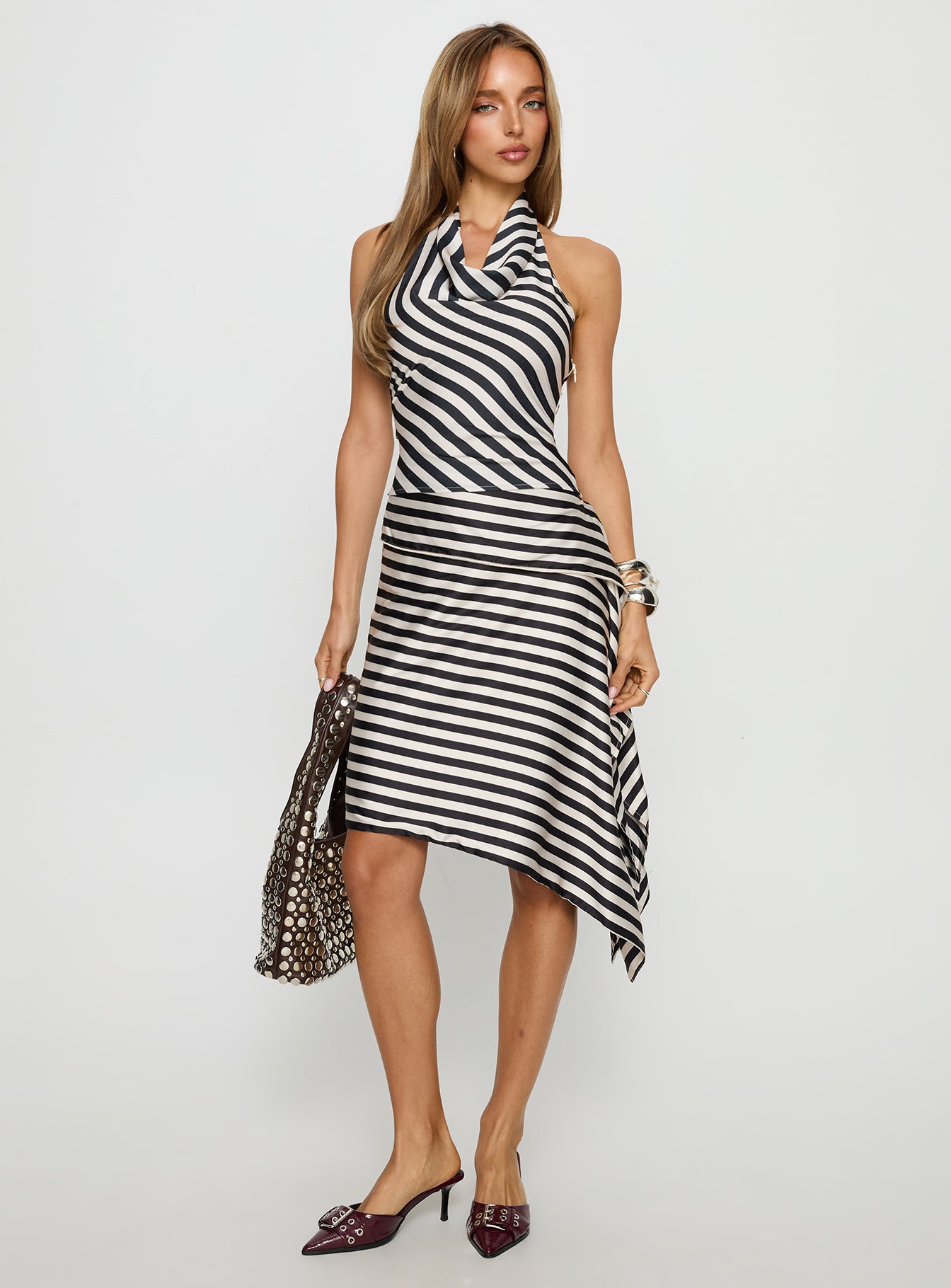 Heritage Halter Top Cream Stripe - Image 3