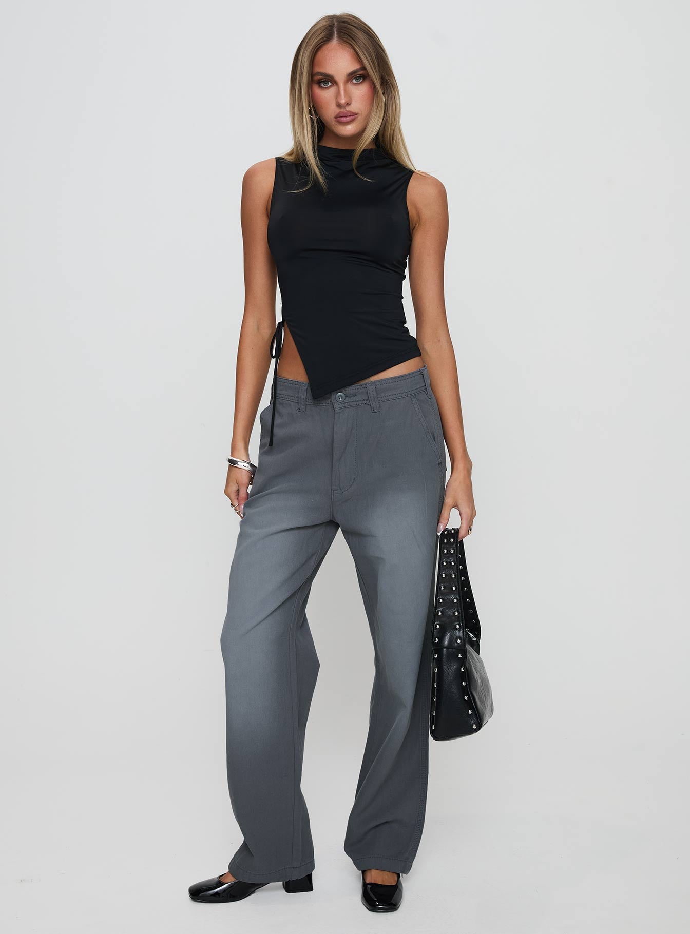 Solarah Tie Side Top Black - Image 3