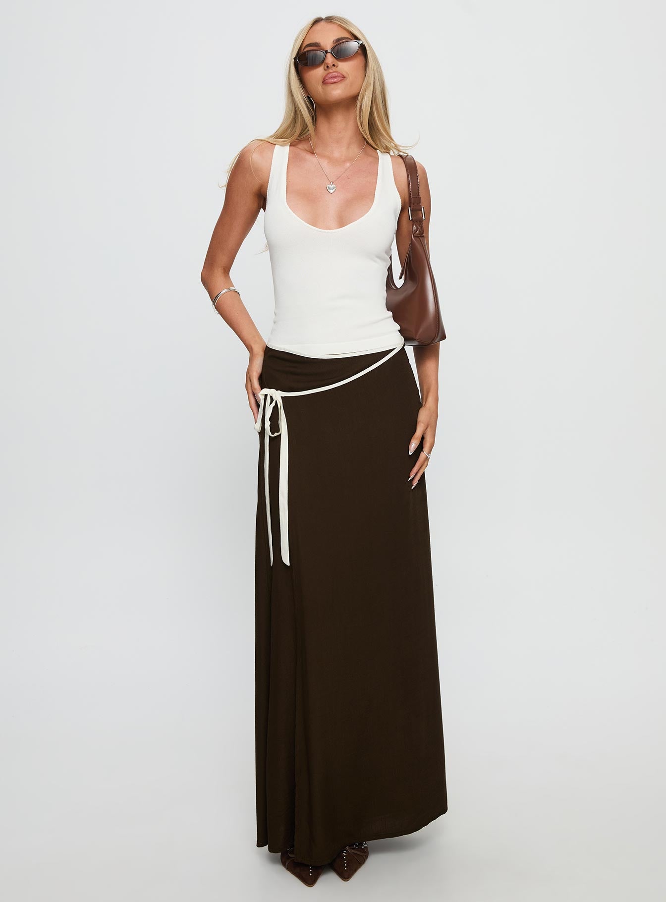 Nani Scoop Knit Tank White - Image 3