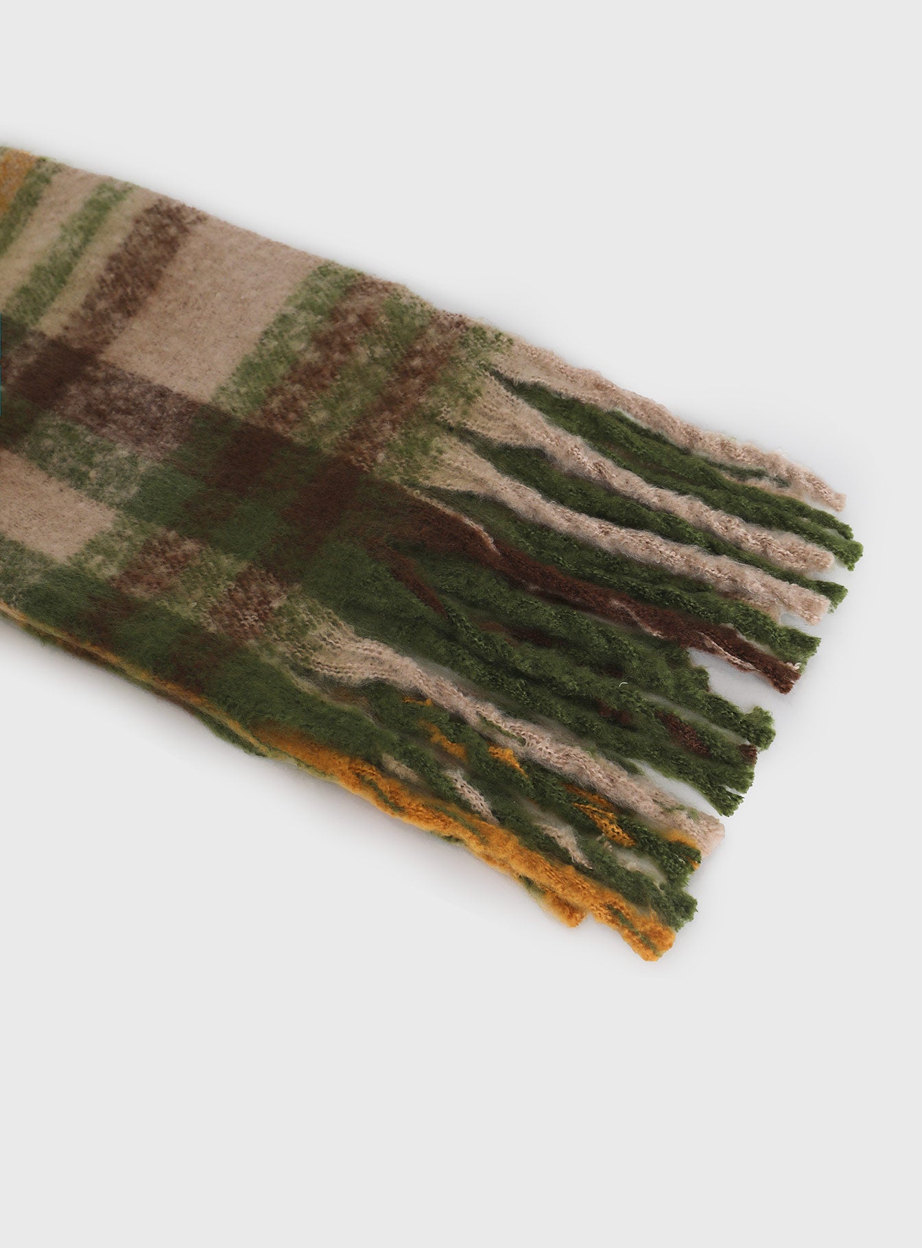 Eunoia Scarf Green Brown - Image 3