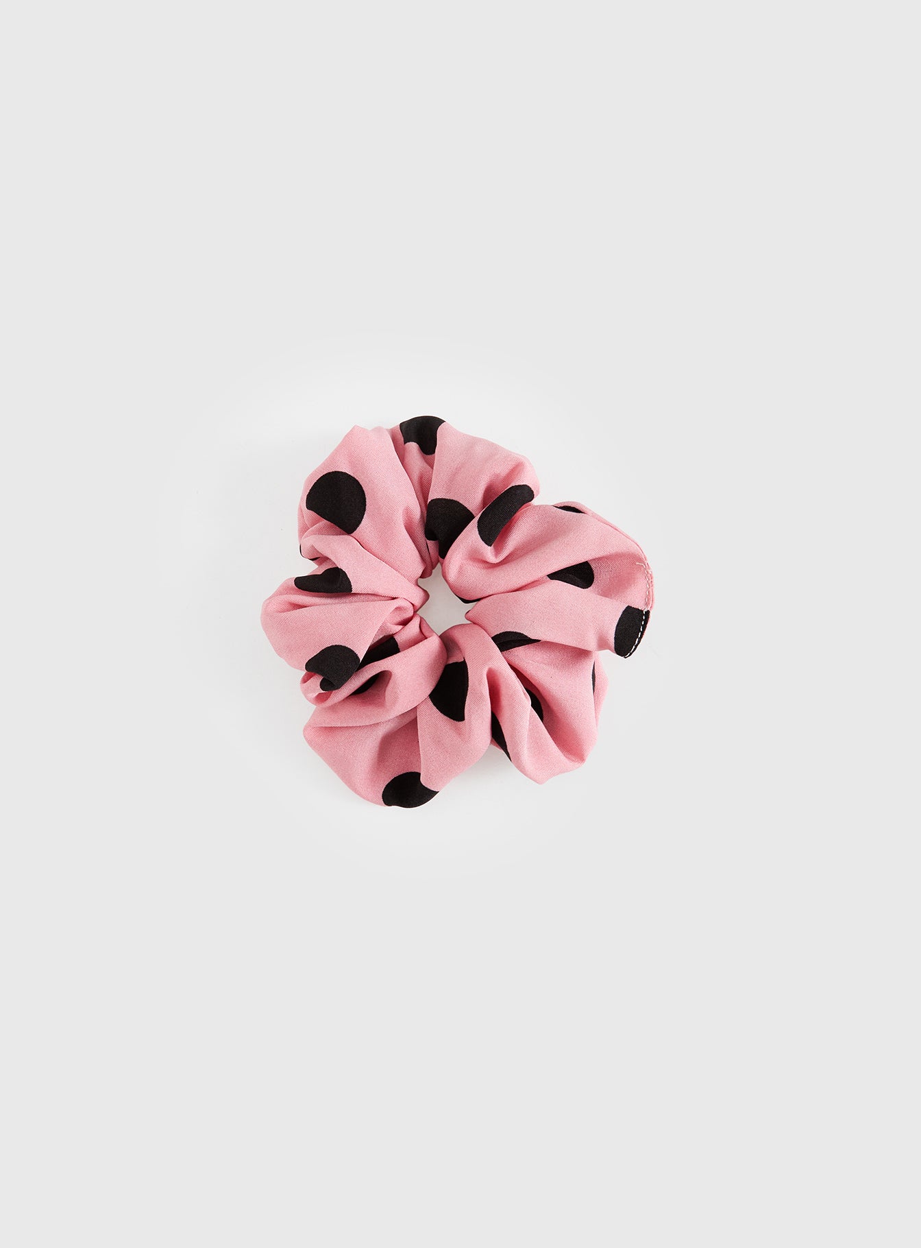 Can We Dance Scrunchie Pink Polka - Image 3