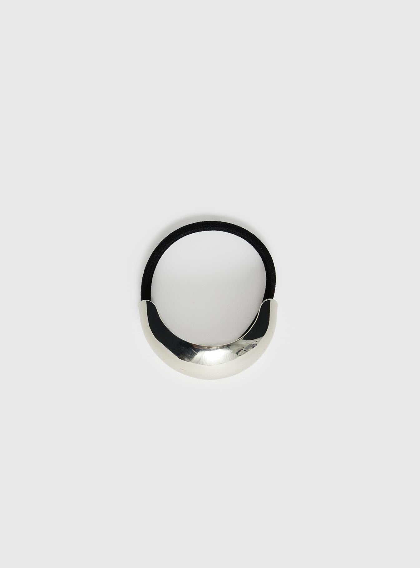 Heart Mend Statement Hair Tie Silver - Image 3