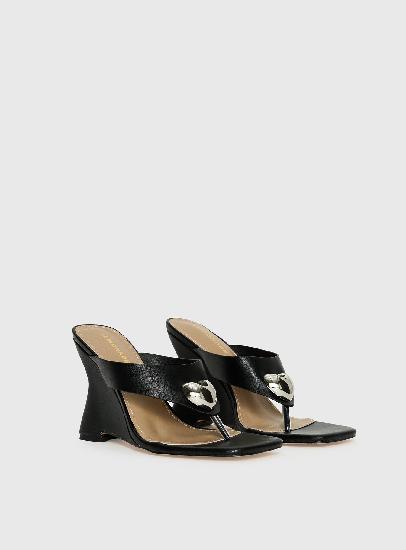 Gifted Thong Heels Black - Image 3